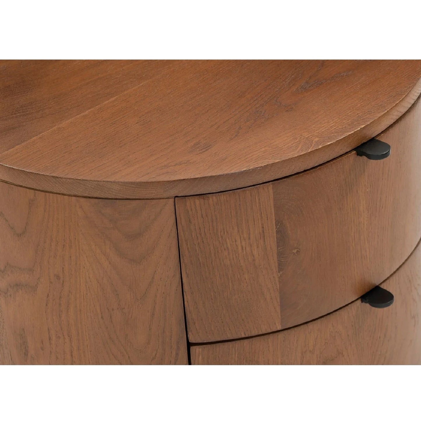Luxury Modern Theo Round Nightstand European Style for Villa