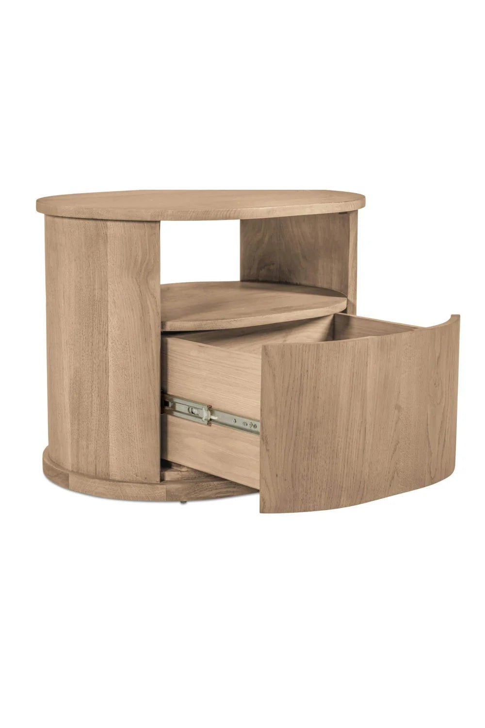 Luxury Modern Tommy Oak Nightstand European Style for Villa