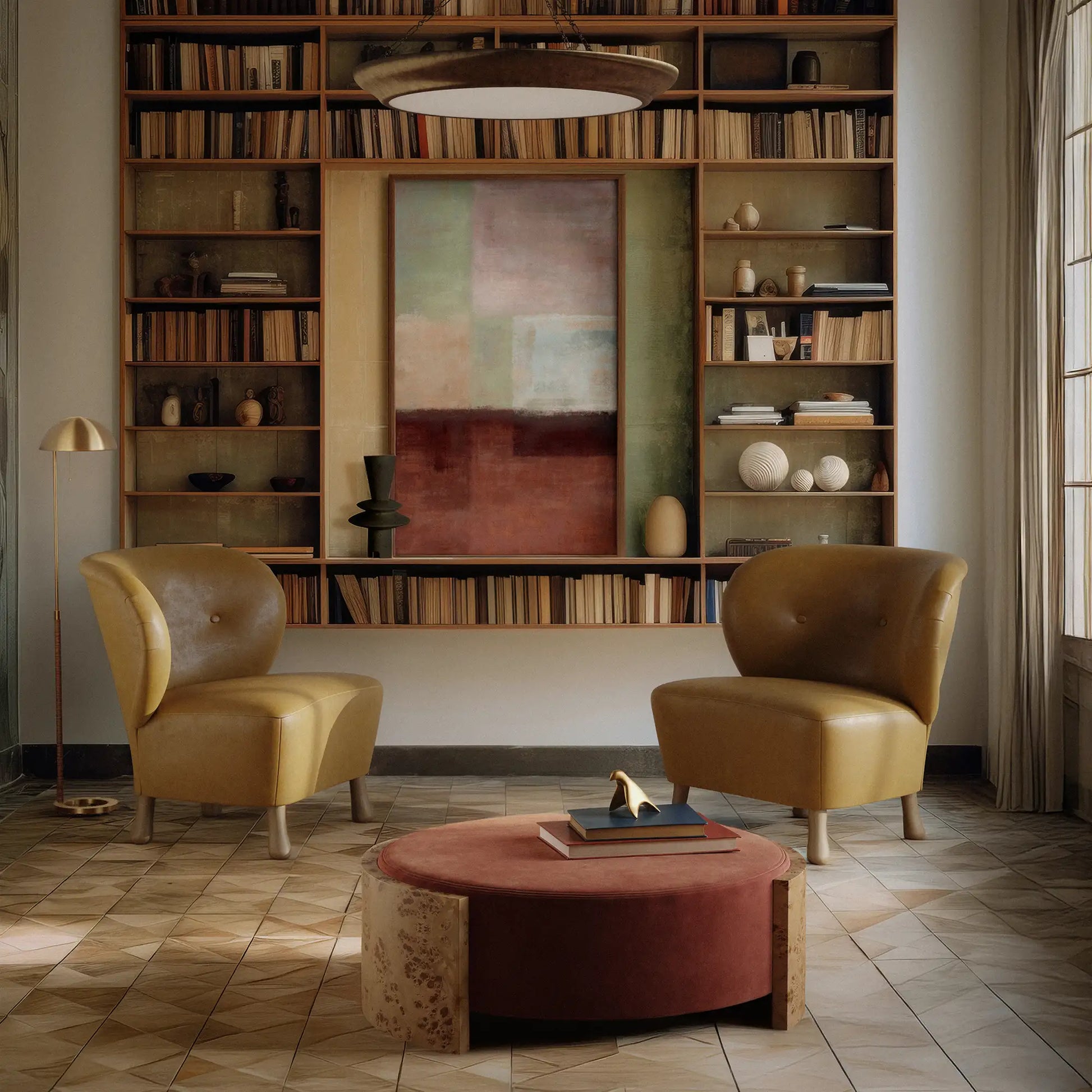 Luxury Modern Tourenne Chair European Style for Villa