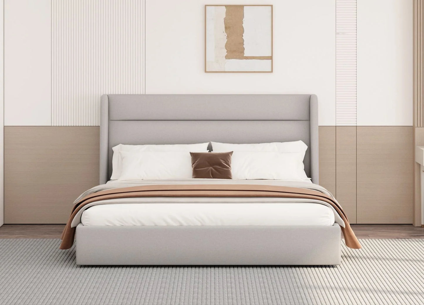 Luxury Modern Toyo Bed European Style for Villa