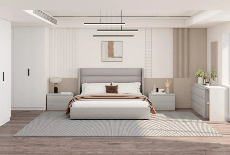 Luxury Modern Toyo Bed European Style for Villa