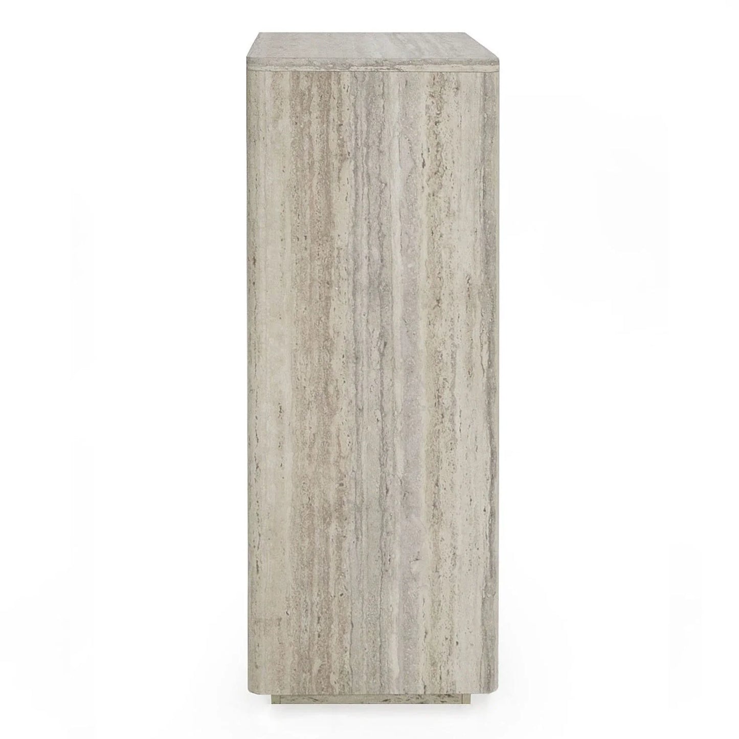 Luxury Modern Travertine 4-Drawer Desk European Style for Villa