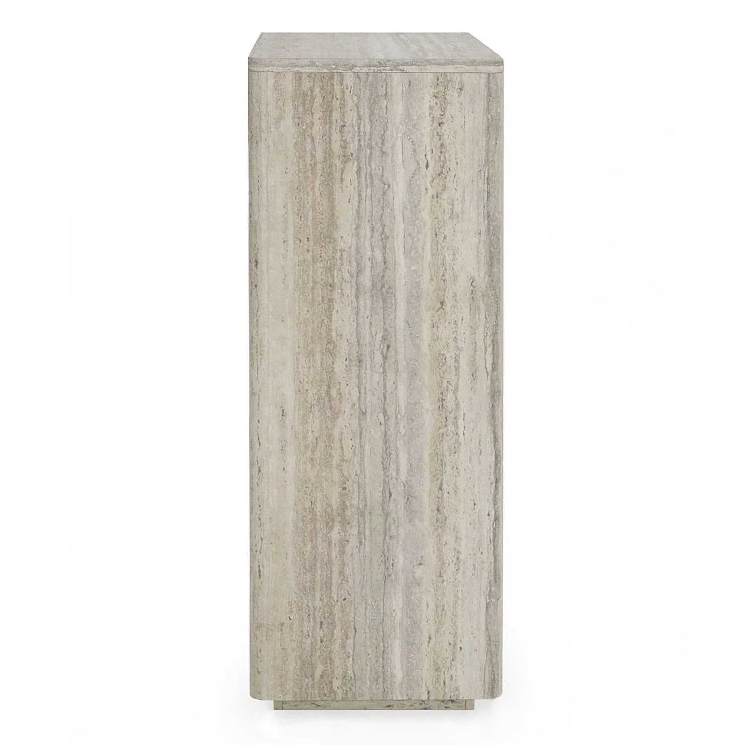 Luxury Modern Travertine 4-Drawer Desk European Style for Villa