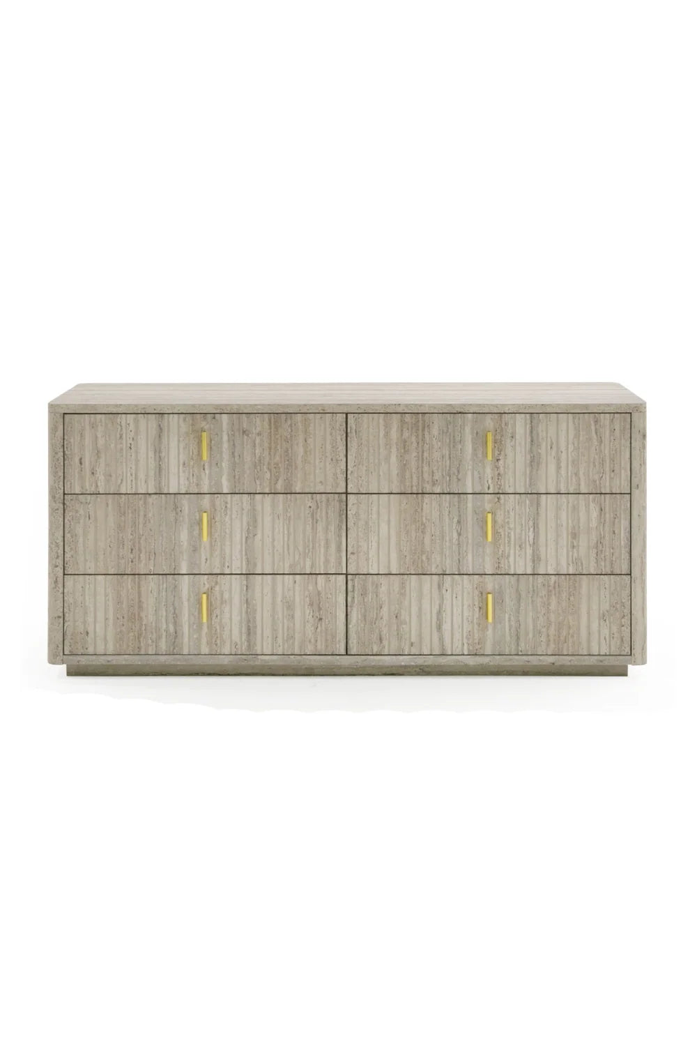 Luxury Modern Travertine Dresser European Style for Villa