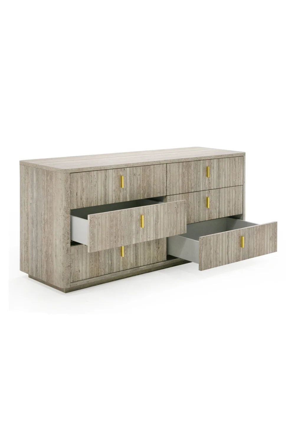 Luxury Modern Travertine Dresser European Style for Villa