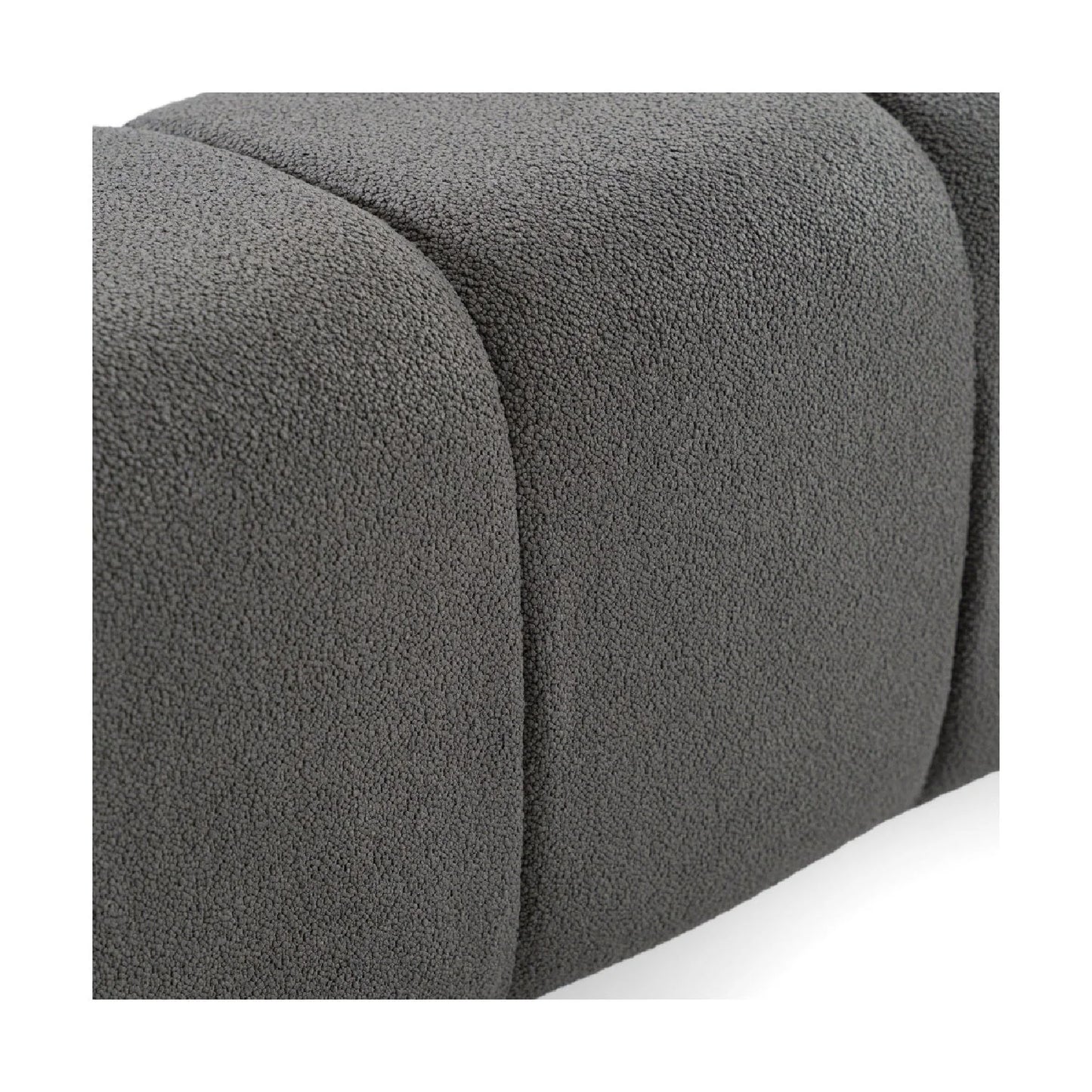 Luxury Modern Tufted Fabric Queen Bed European Style for Villa