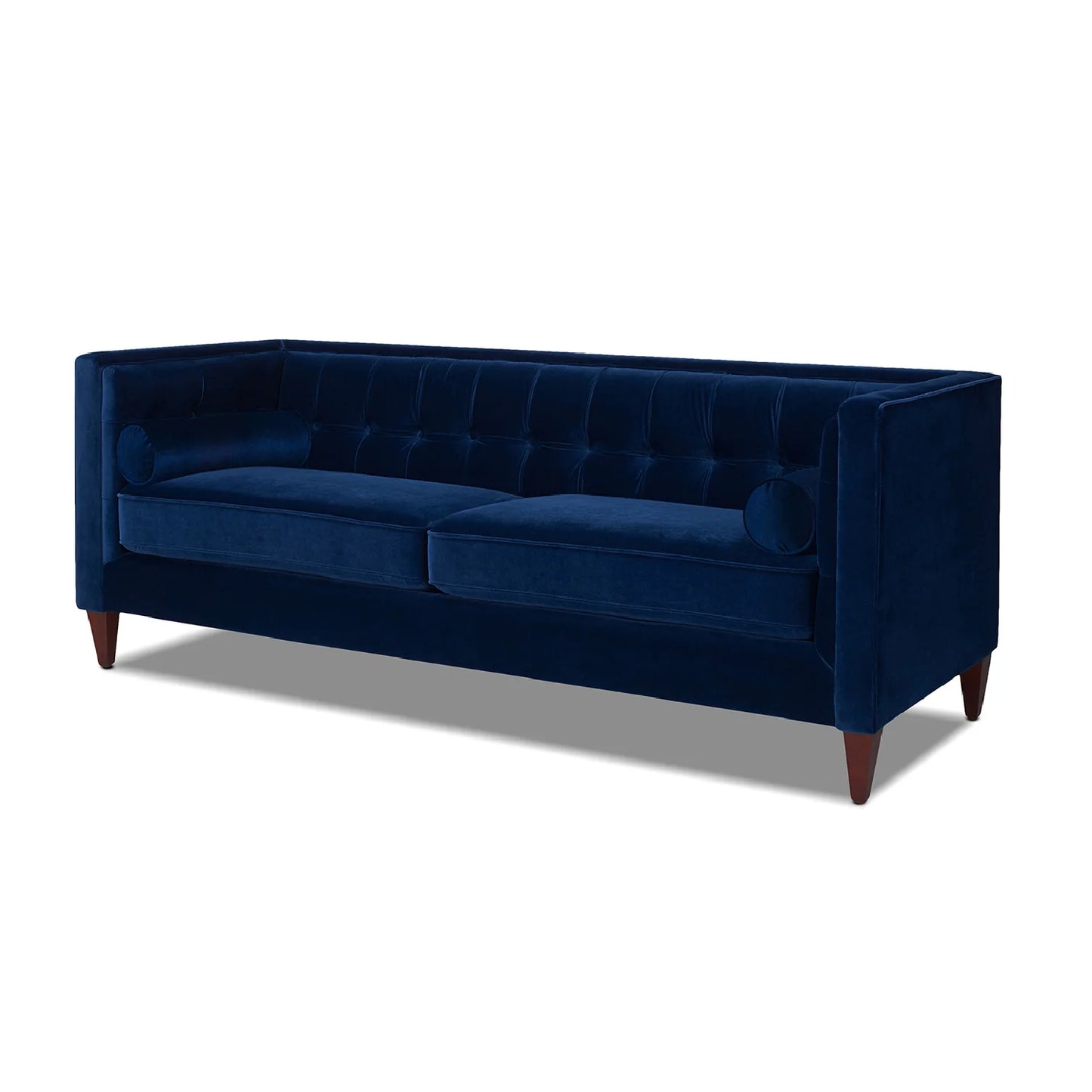 Luxury Modern Tuxedo Tufted Three Seater Sofa Modern Italian Style for Villa