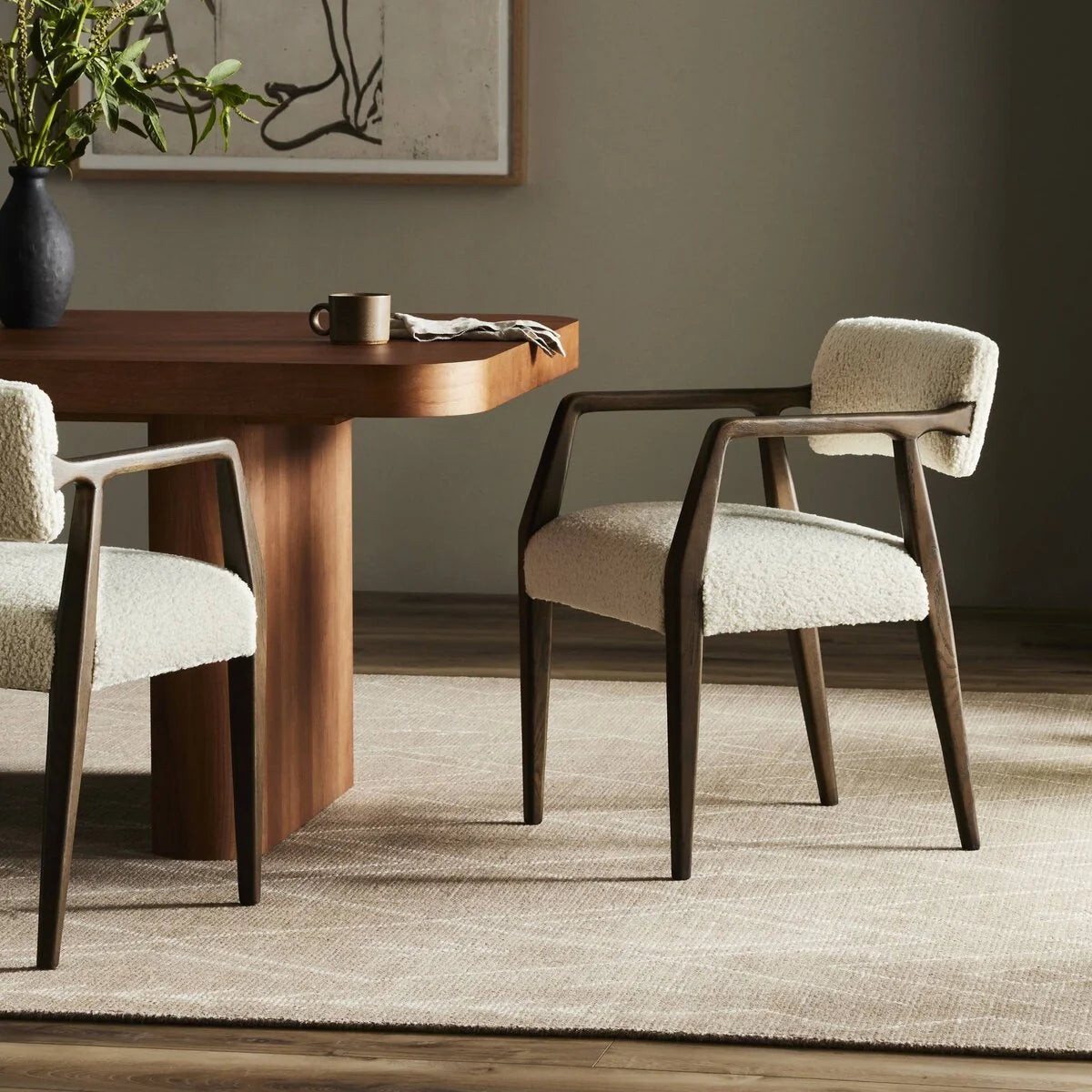 Luxury Modern Tyler Dining Chair European Style for Villa