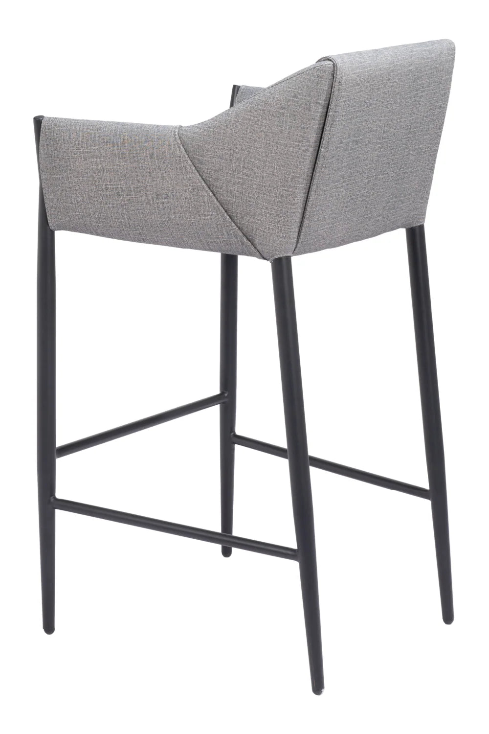 Luxury Modern Upholstered Bar Stool European Style for Villa