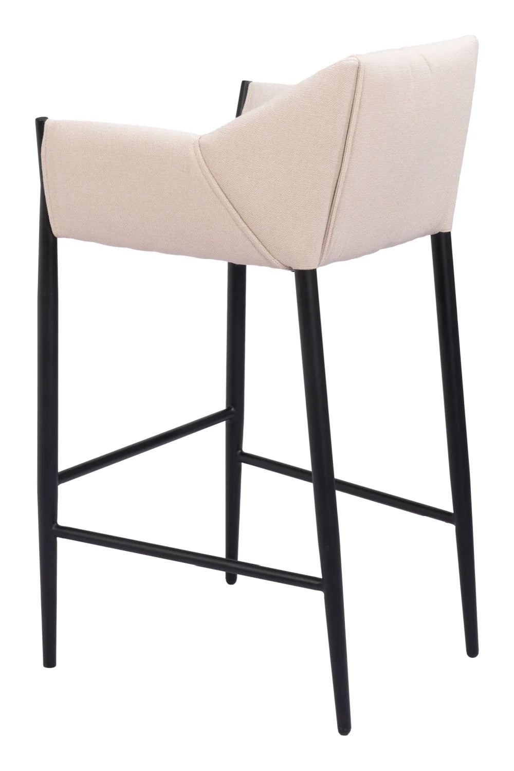 Luxury Modern Upholstered Bar Stool European Style for Villa