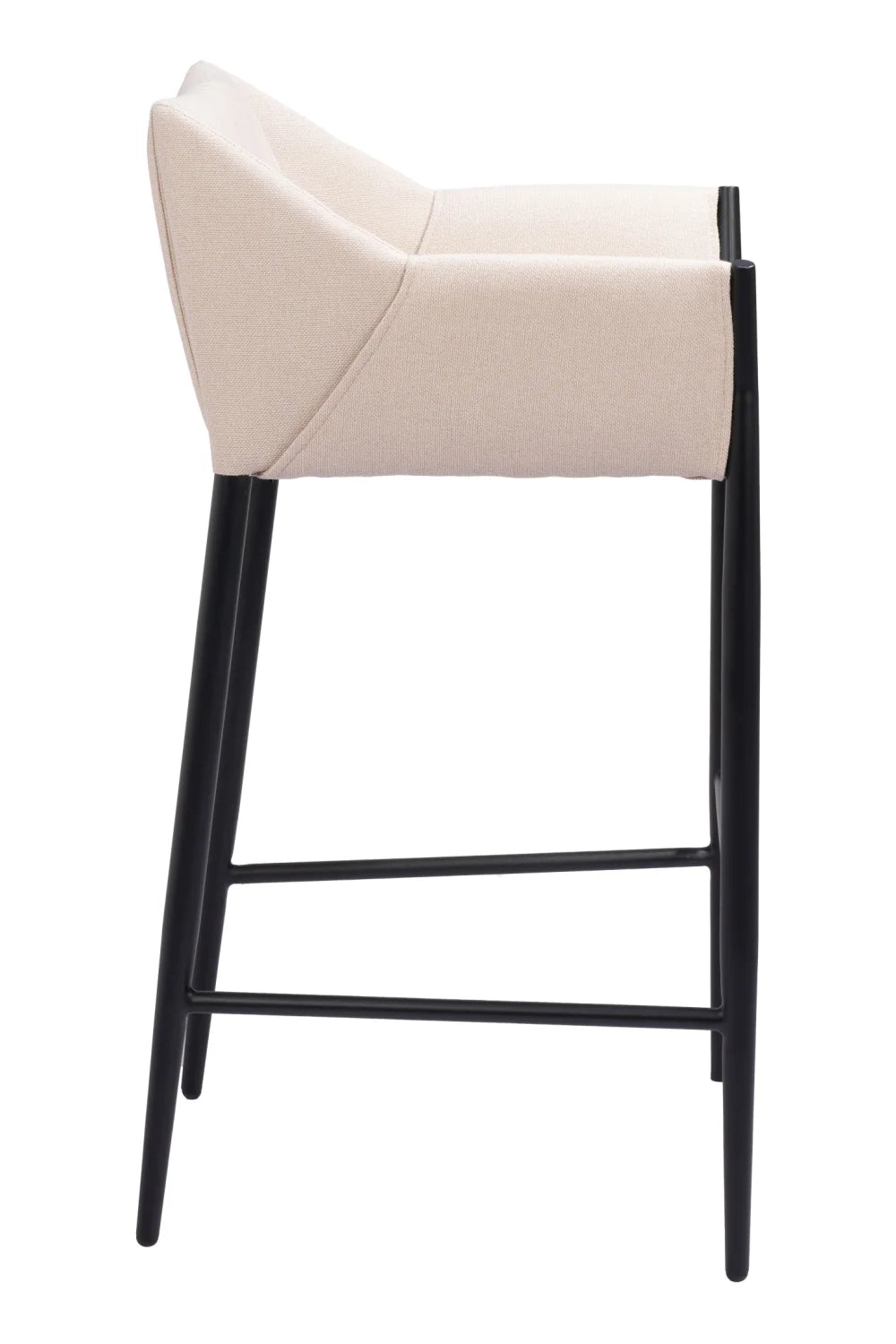 Luxury Modern Upholstered Bar Stool European Style for Villa