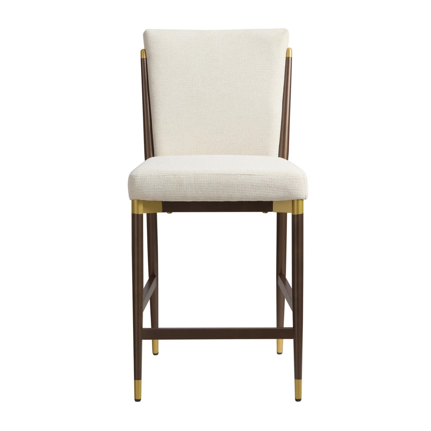 Luxury Modern Upholstered Counter Stool European Style for Villa