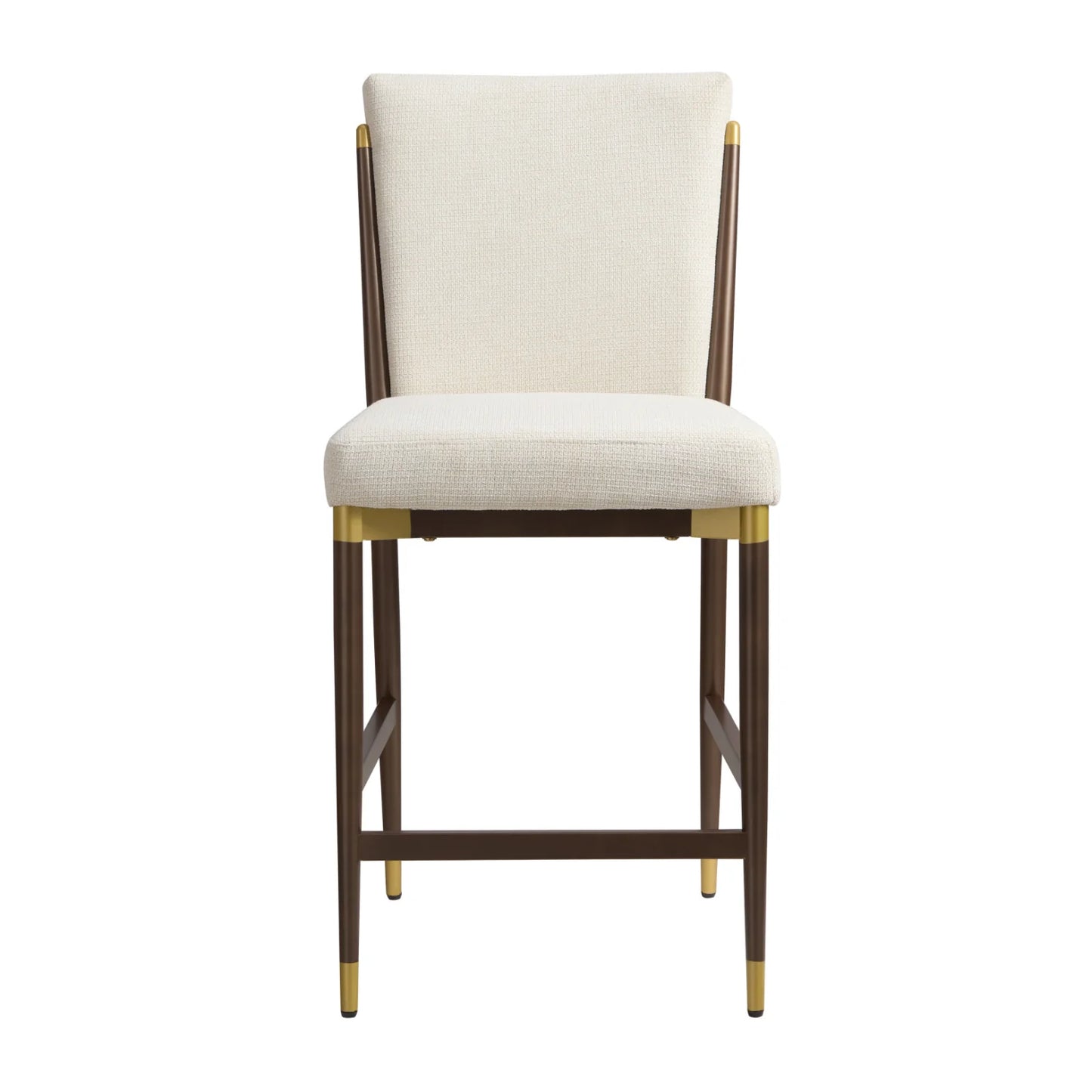 Luxury Modern Upholstered Counter Stool European Style for Villa