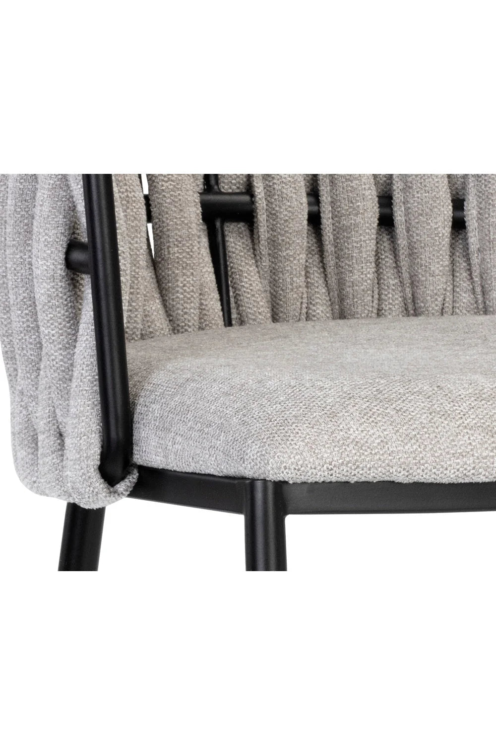 Luxury Modern Upholstered Counter Stool European Style for Villa