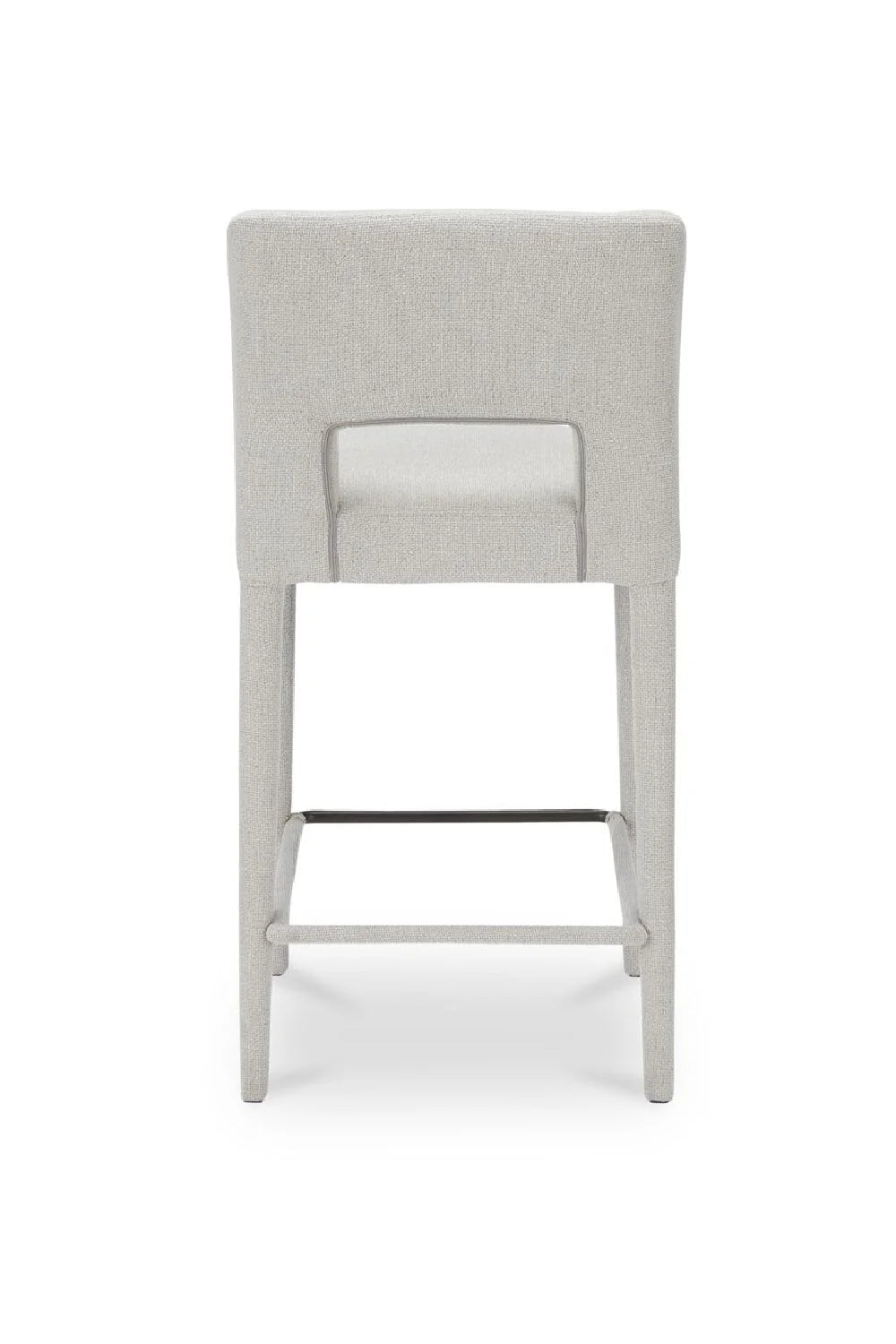 Luxury Modern Upholstered Counter Stool European Style for Villa