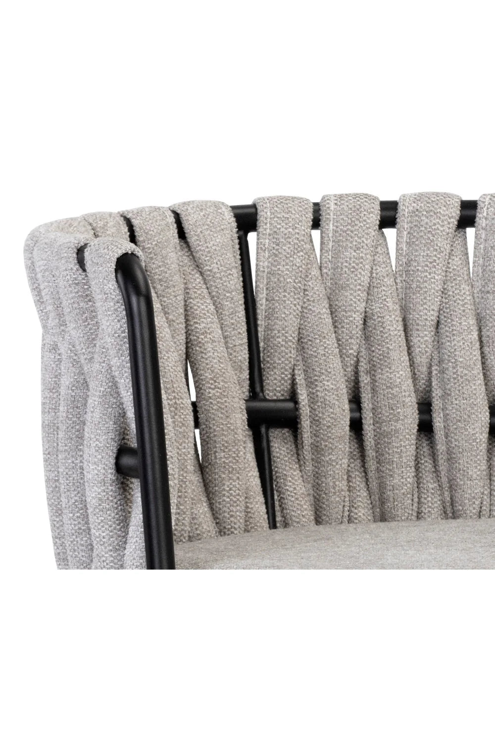 Luxury Modern Upholstered Counter Stool European Style for Villa