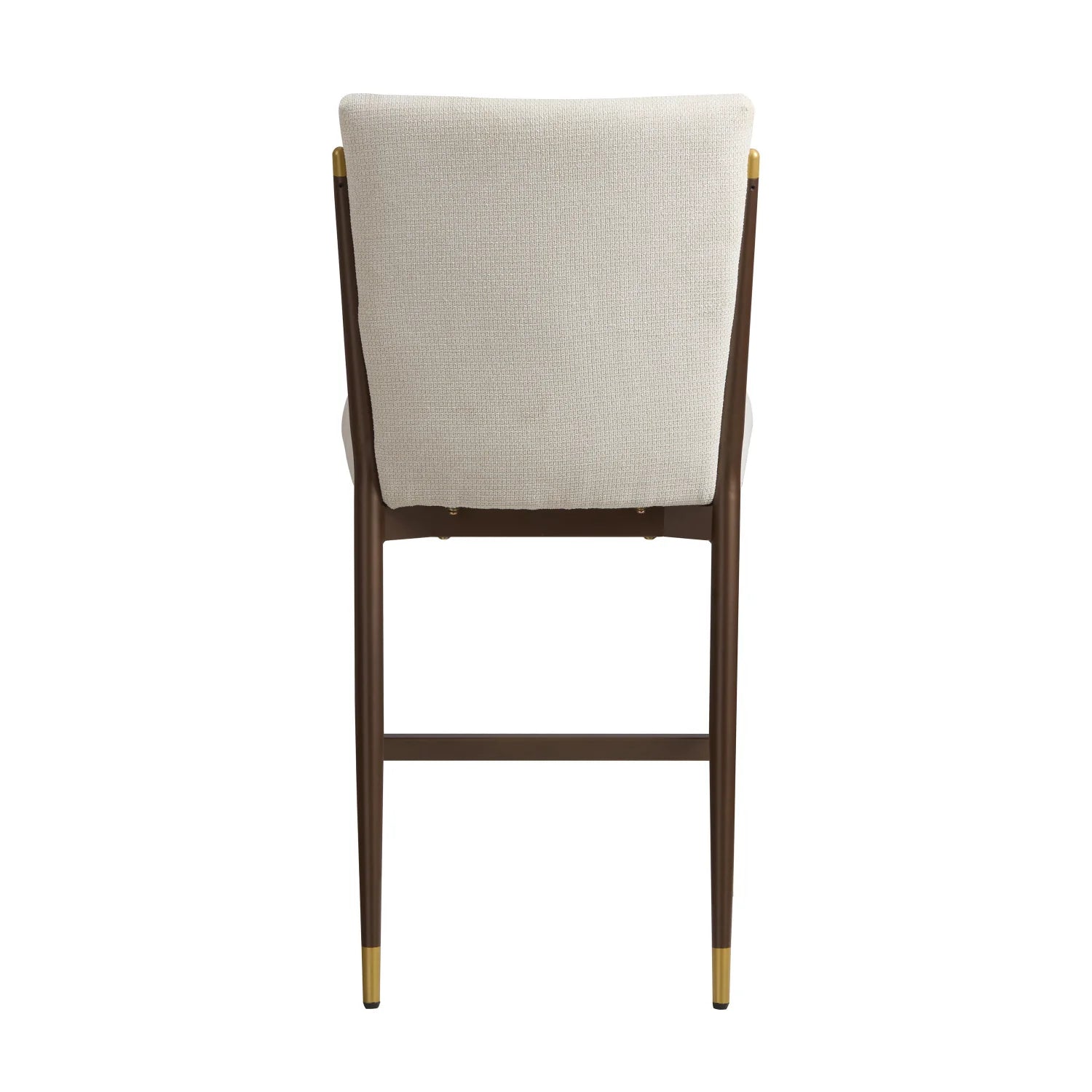 Luxury Modern Upholstered Counter Stool European Style for Villa