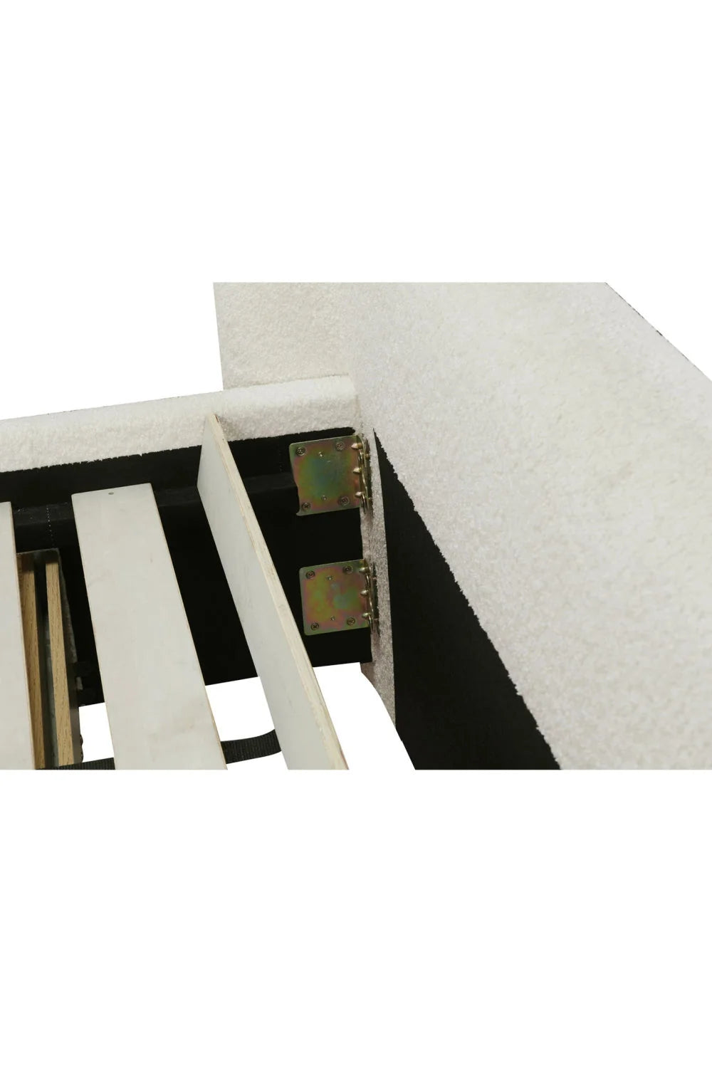 Luxury Modern Upholstered Storage Bed European Style for Villa