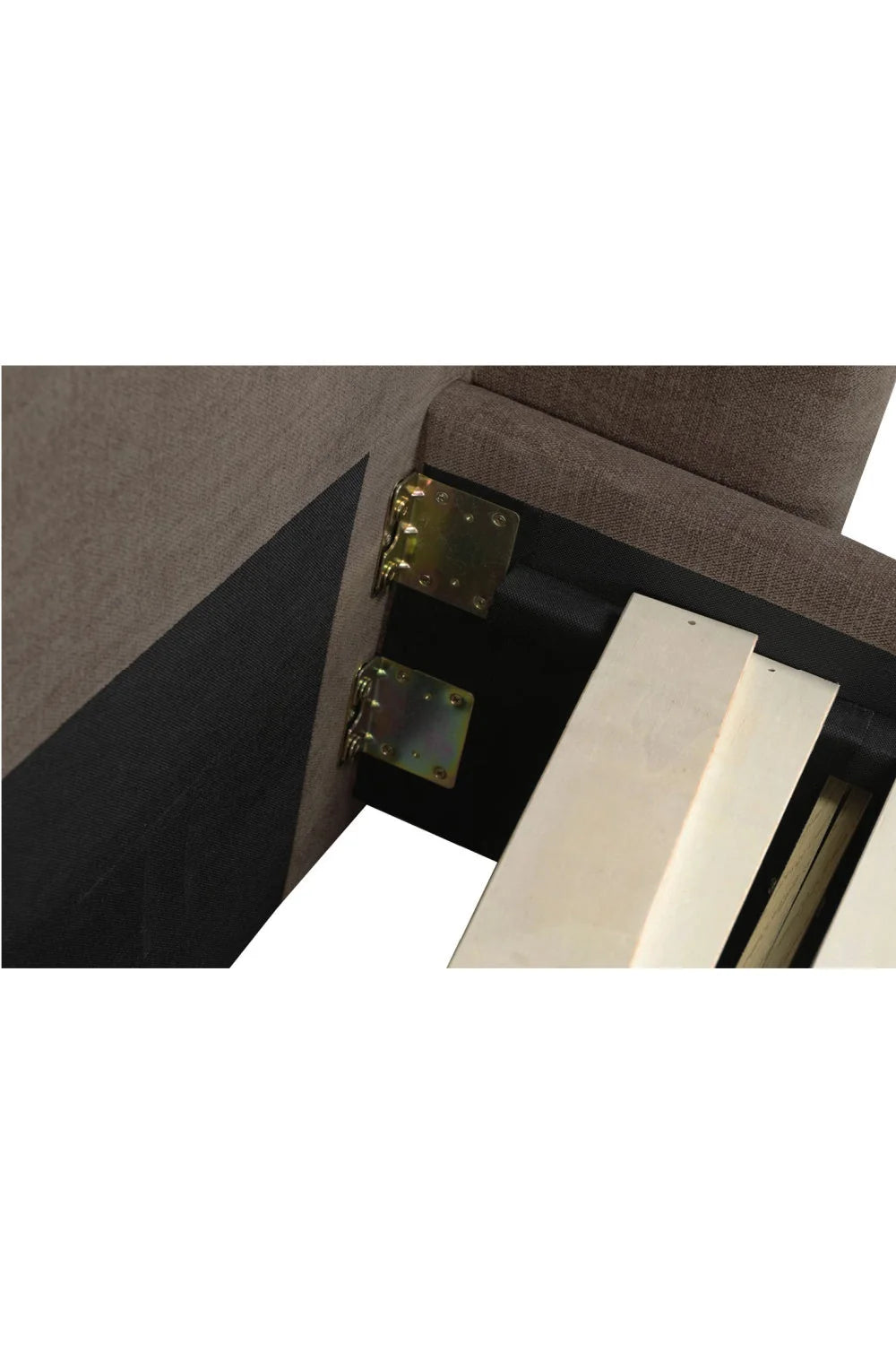 Luxury Modern Upholstered Storage Bed European Style for Villa