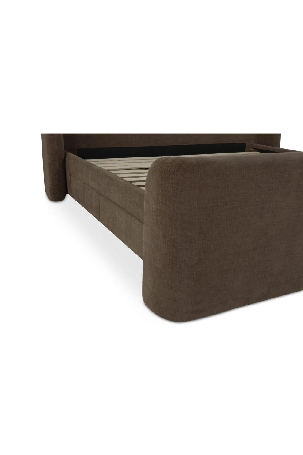 Luxury Modern Upholstered Storage Bed European Style for Villa