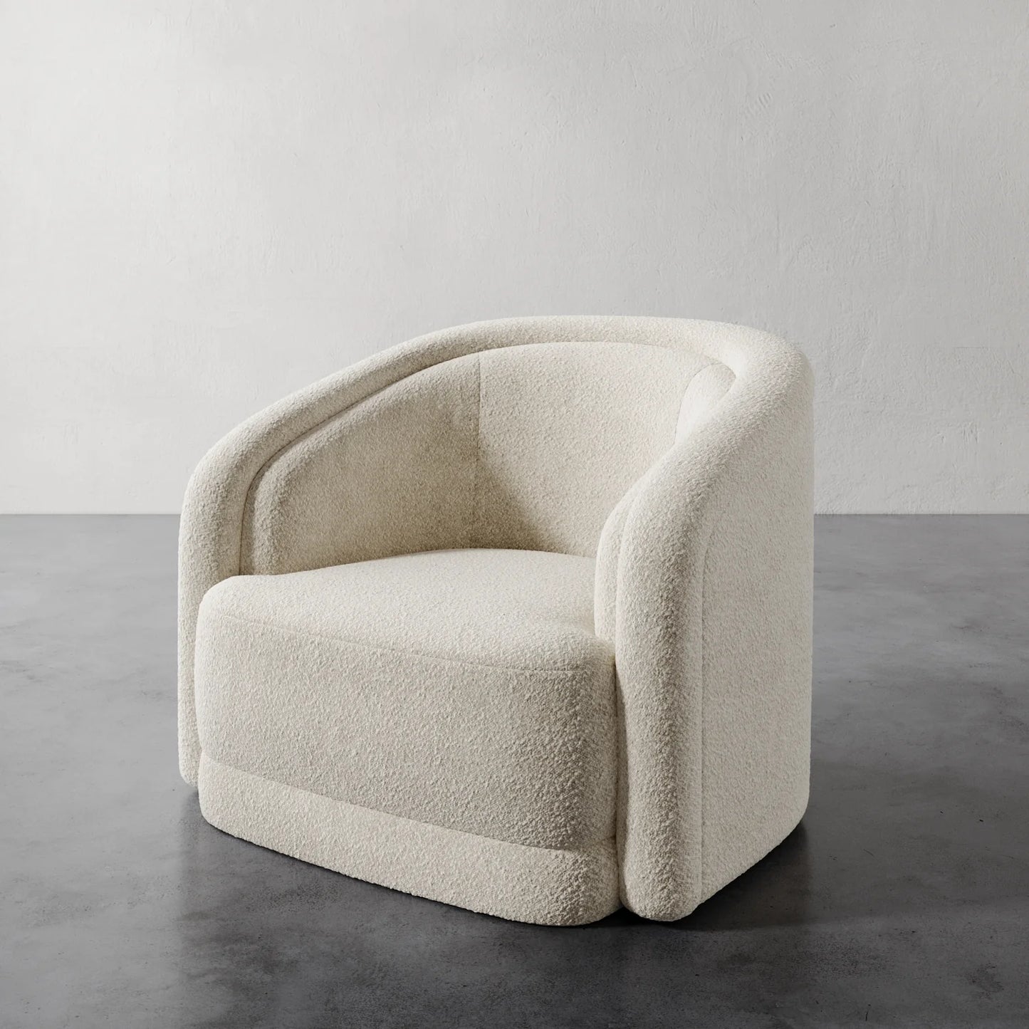Luxury Modern Valence Swivel Chair European Style for Villa
