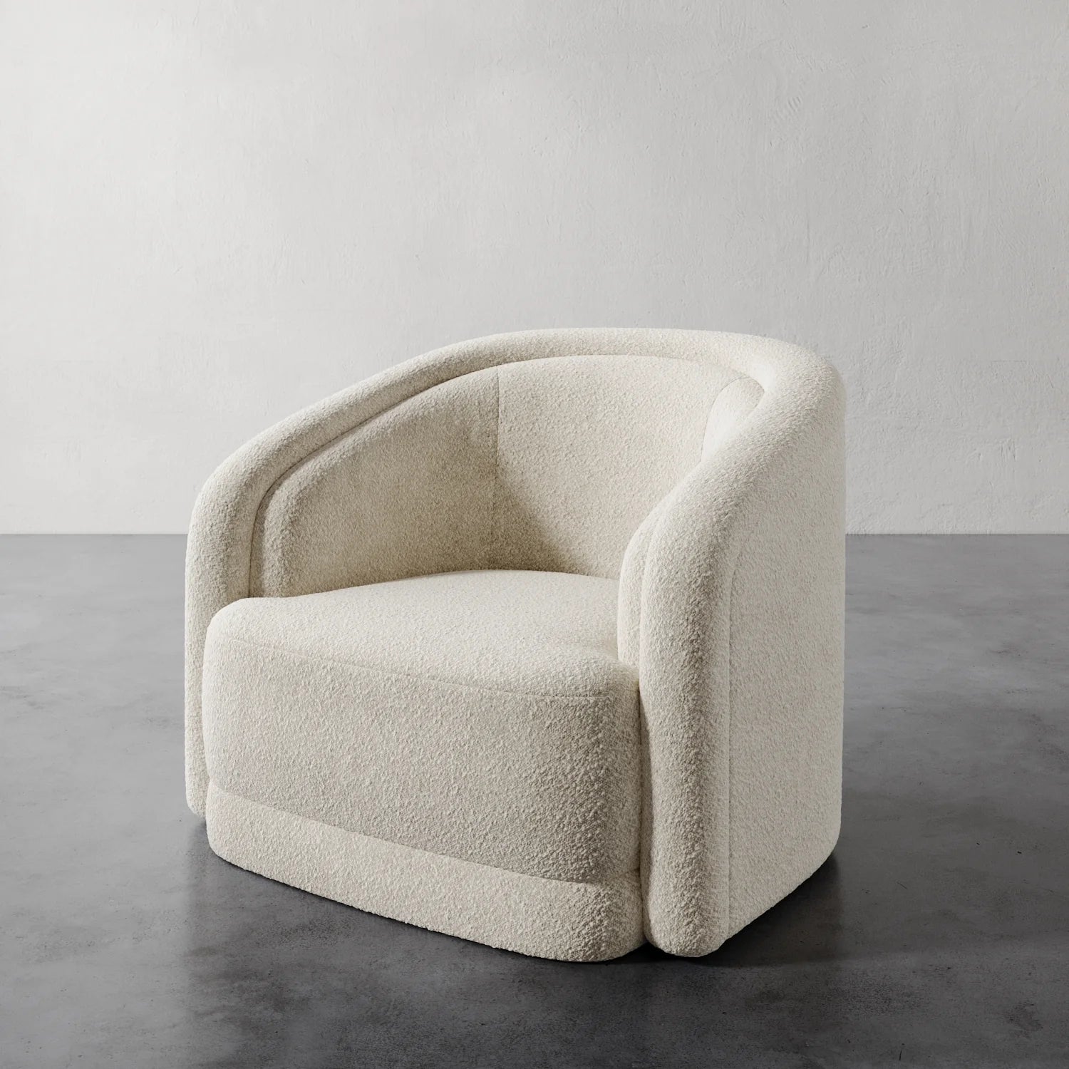 Luxury Modern Valence Swivel Chair European Style for Villa