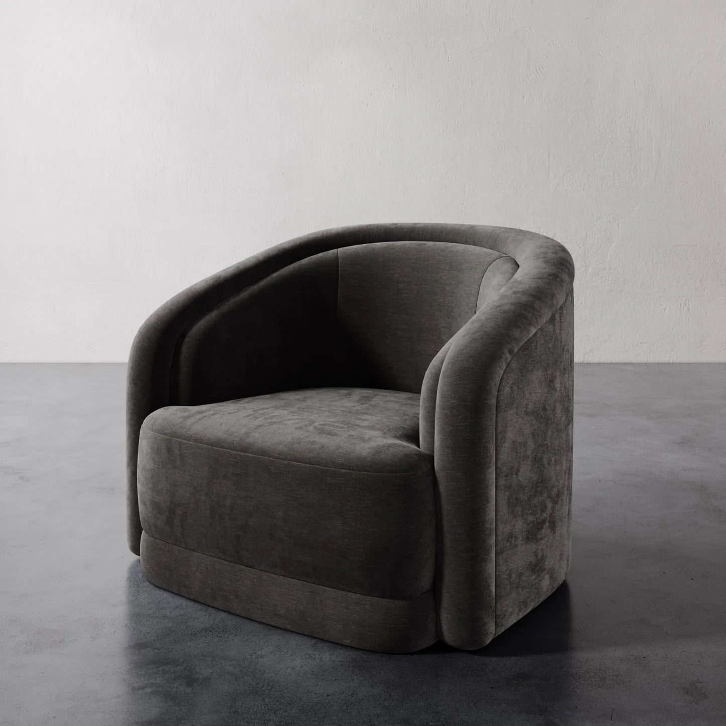 Luxury Modern Valence Swivel Chair European Style for Villa