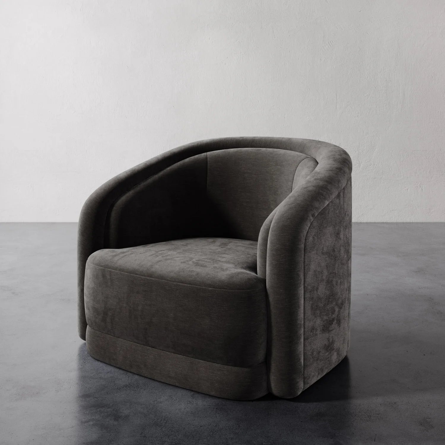 Luxury Modern Valence Swivel Chair European Style for Villa