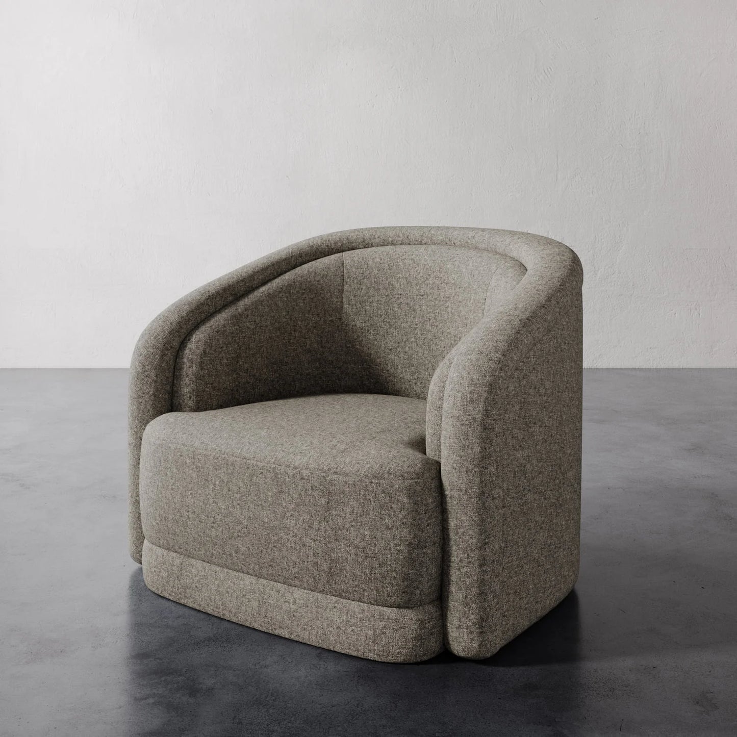 Luxury Modern Valence Swivel Chair European Style for Villa
