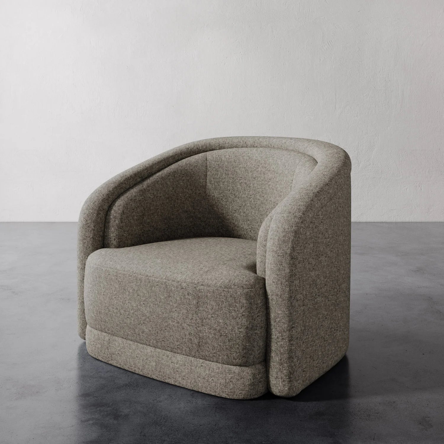 Luxury Modern Valence Swivel Chair European Style for Villa
