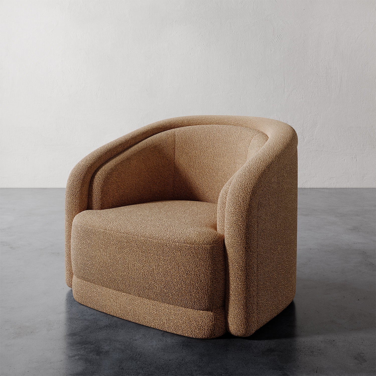 Luxury Modern Valence Swivel Chair European Style for Villa