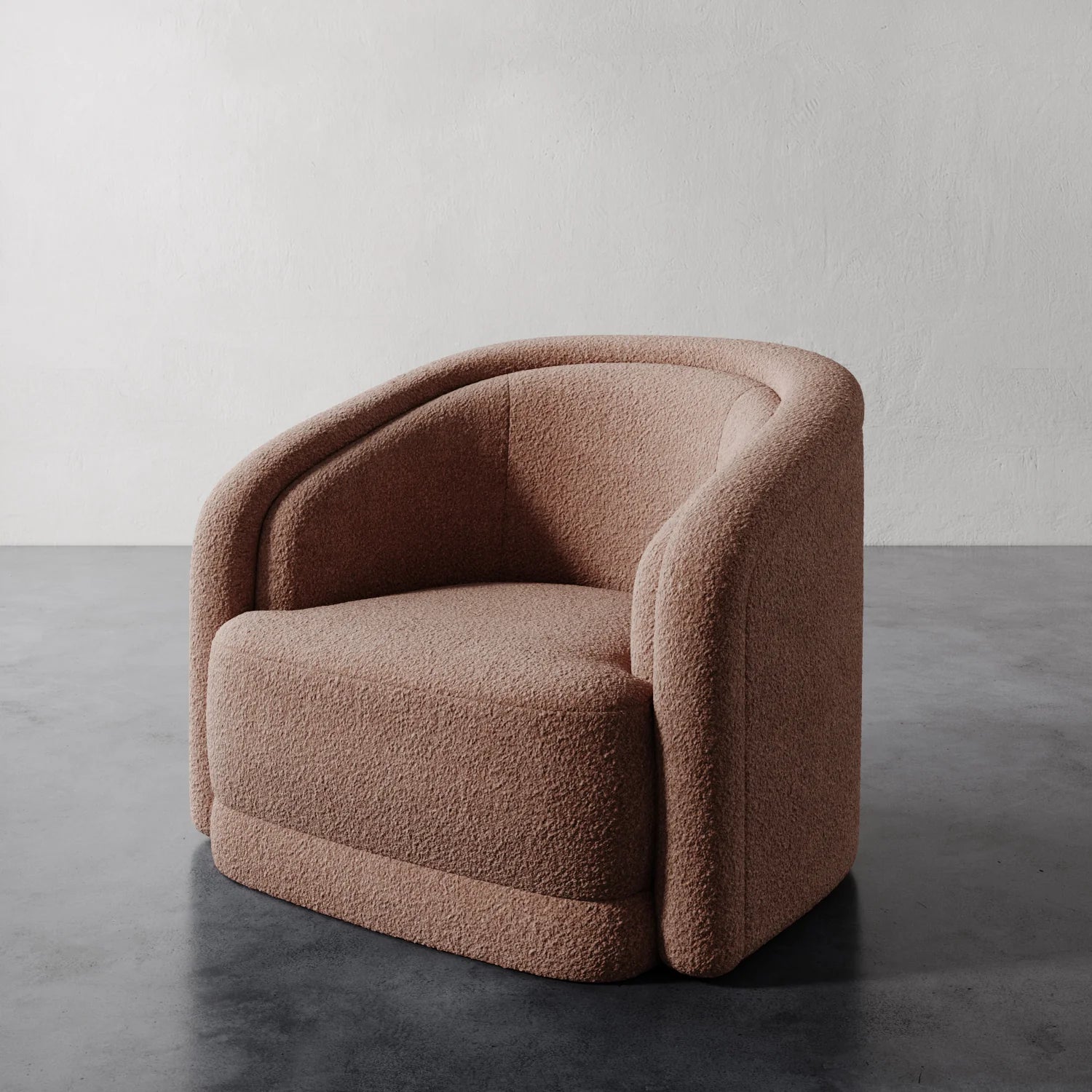 Luxury Modern Valence Swivel Chair European Style for Villa
