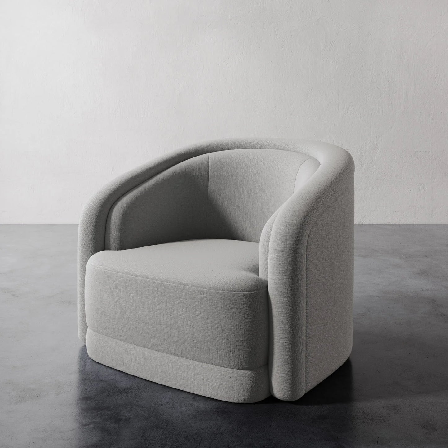 Luxury Modern Valence Swivel Chair European Style for Villa