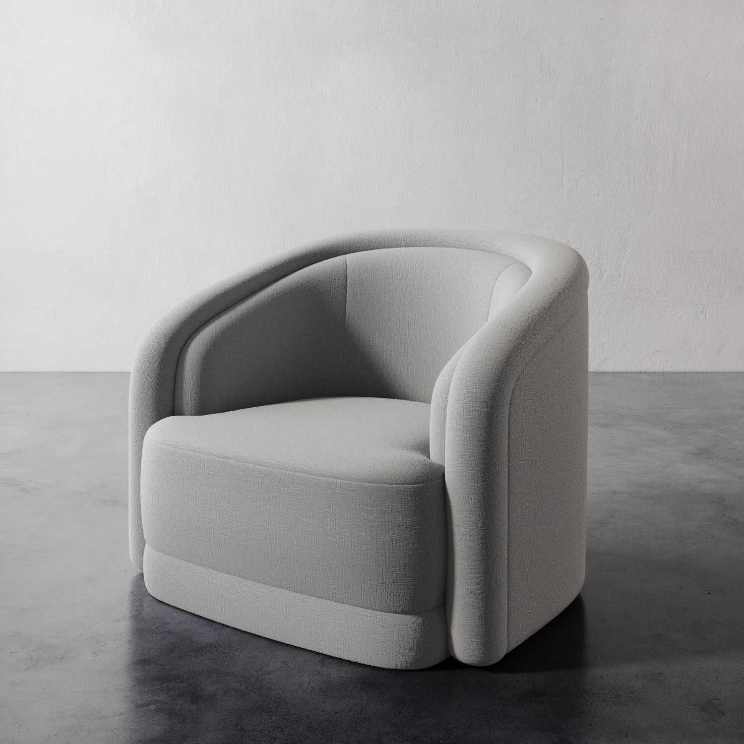 Luxury Modern Valence Swivel Chair European Style for Villa