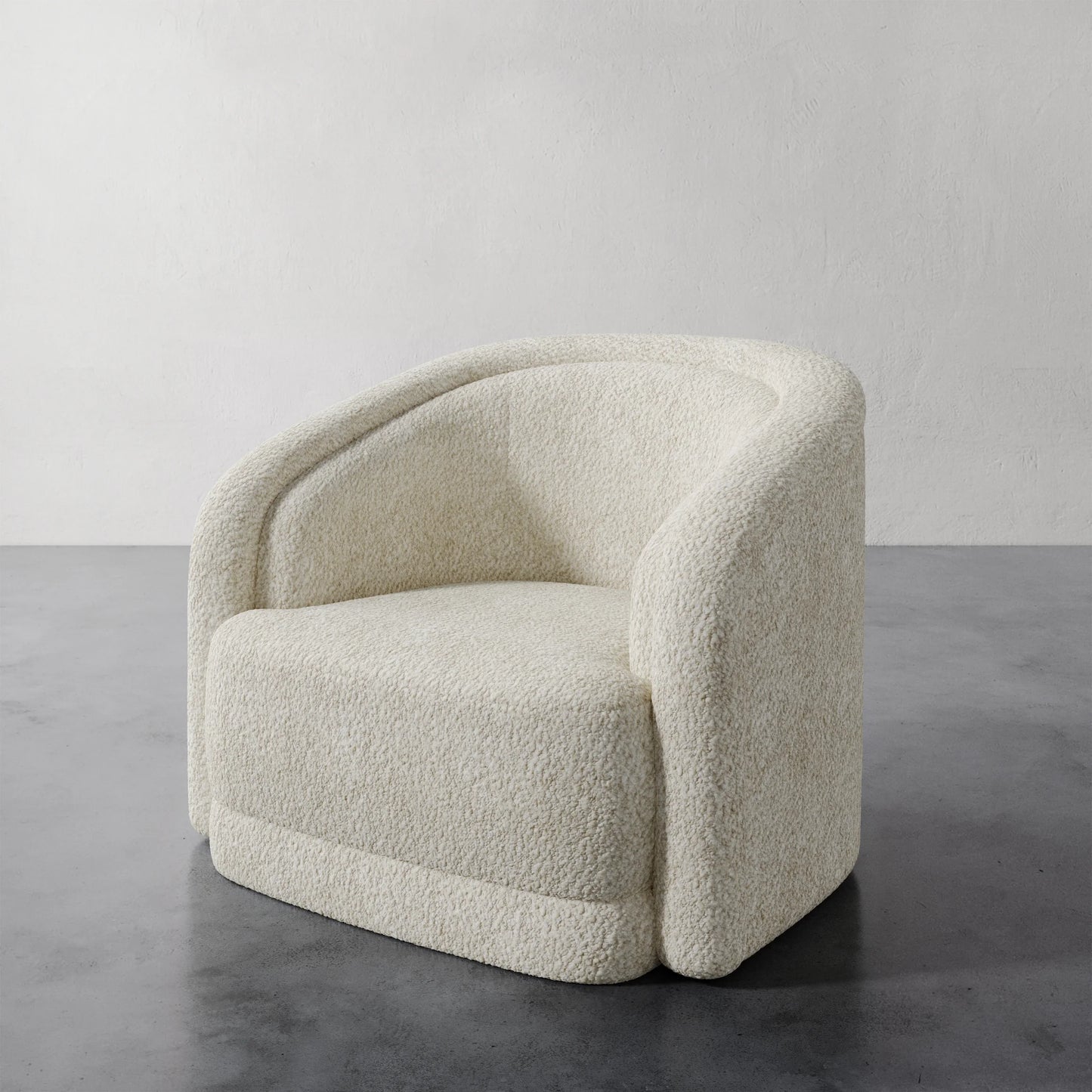 Luxury Modern Valence Swivel Chair European Style for Villa