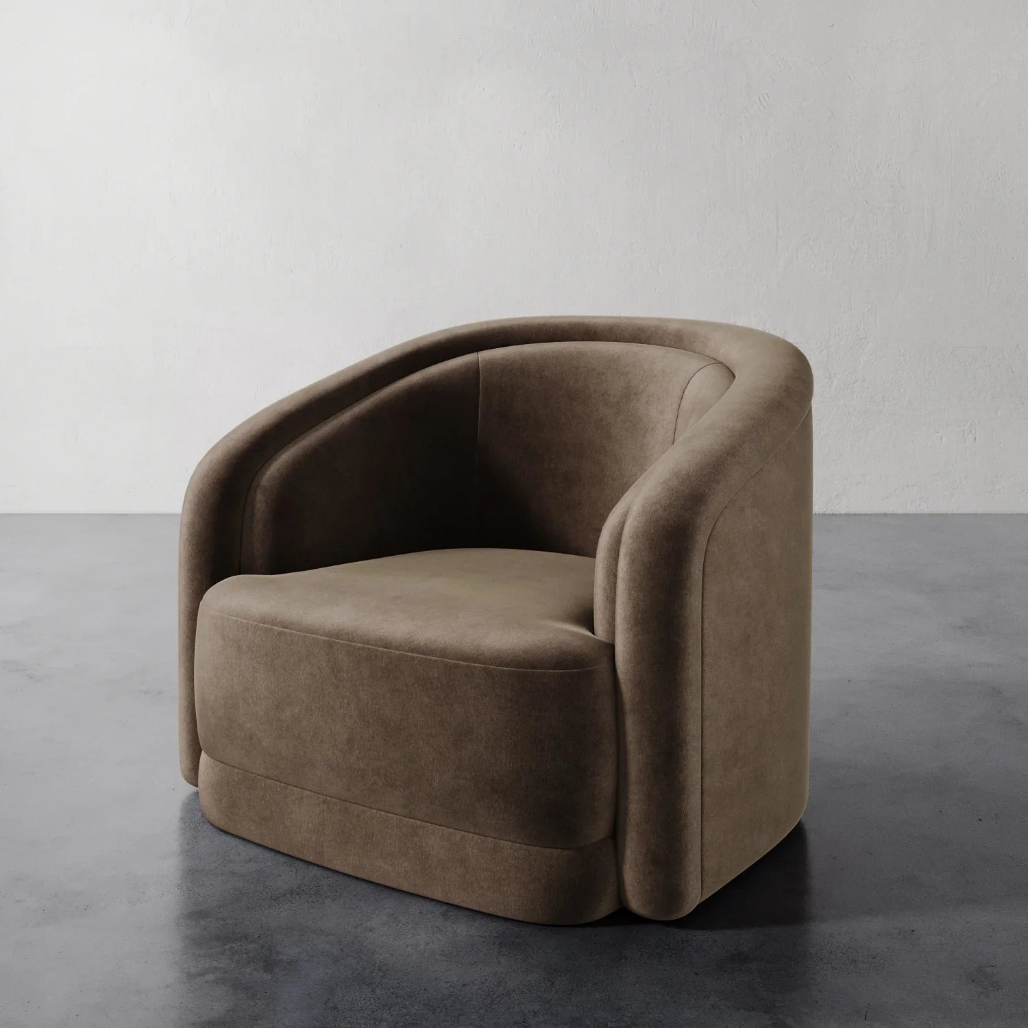 Luxury Modern Valence Swivel Chair European Style for Villa