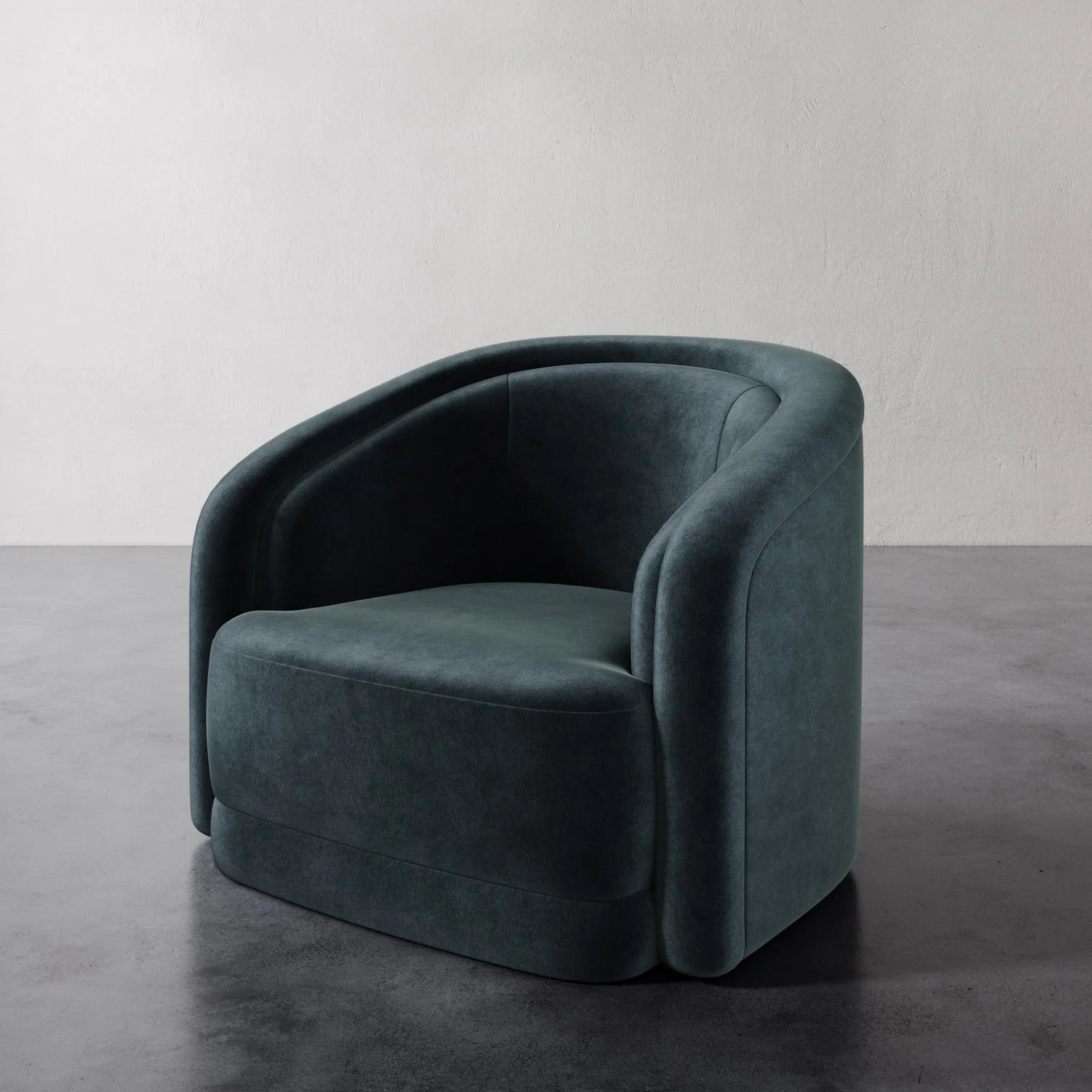 Luxury Modern Valence Swivel Chair European Style for Villa