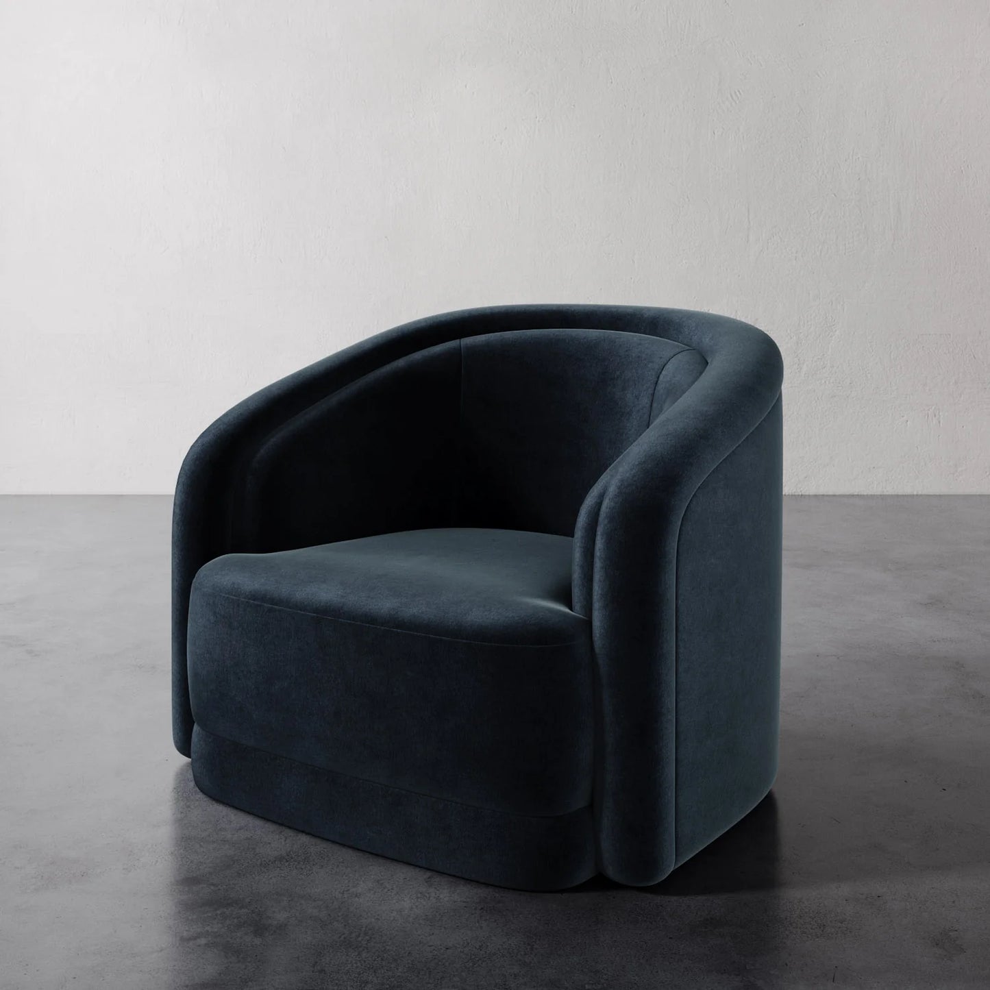 Luxury Modern Valence Swivel Chair European Style for Villa