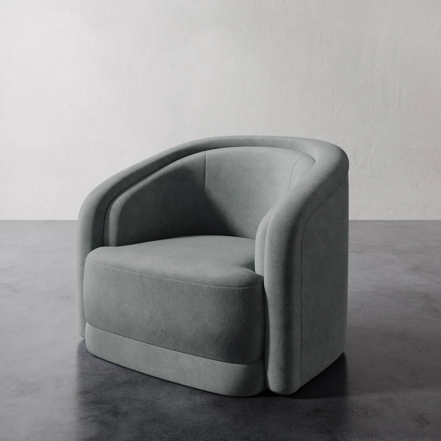 Luxury Modern Valence Swivel Chair European Style for Villa