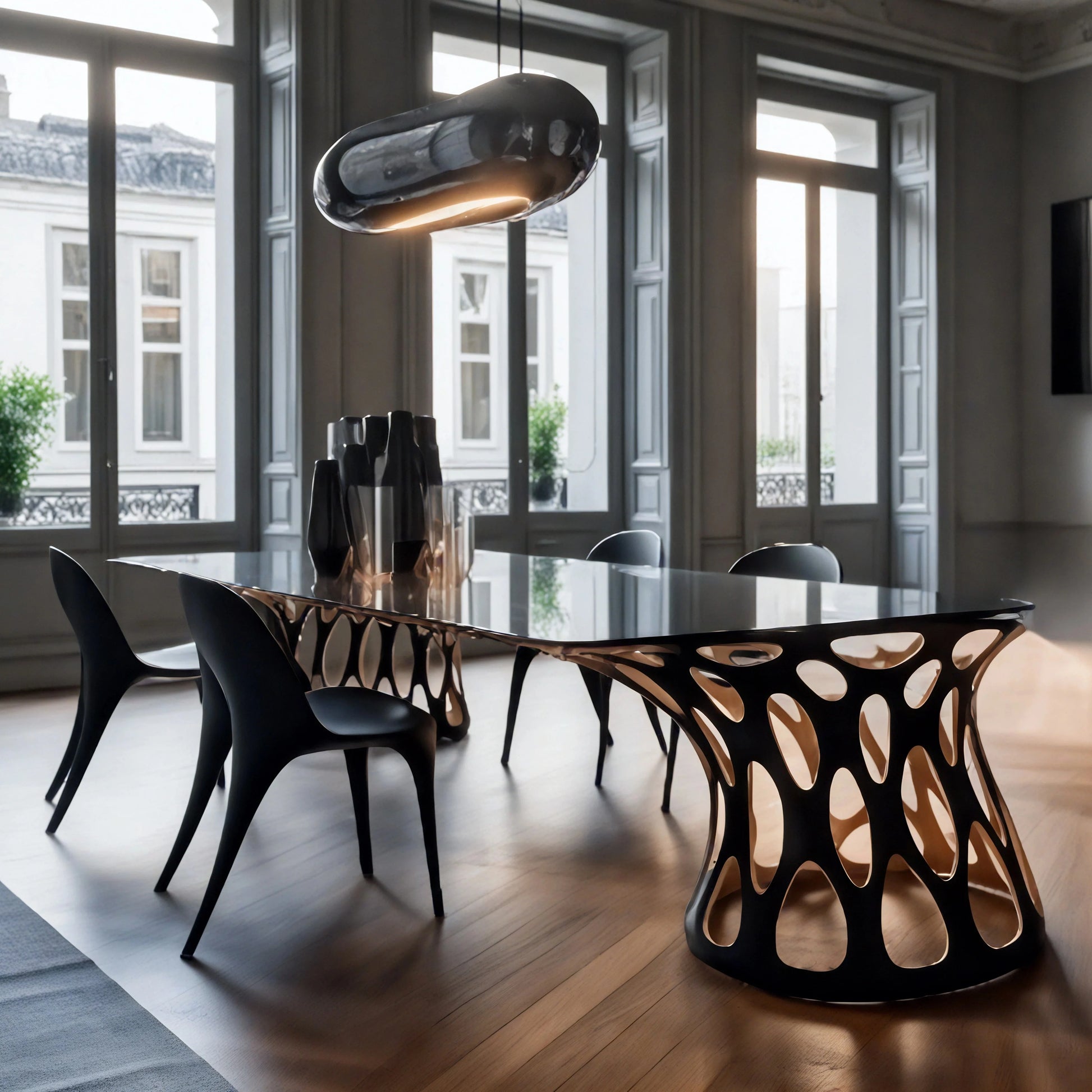 Luxury Modern Vantor Dining Table European Style for Villa