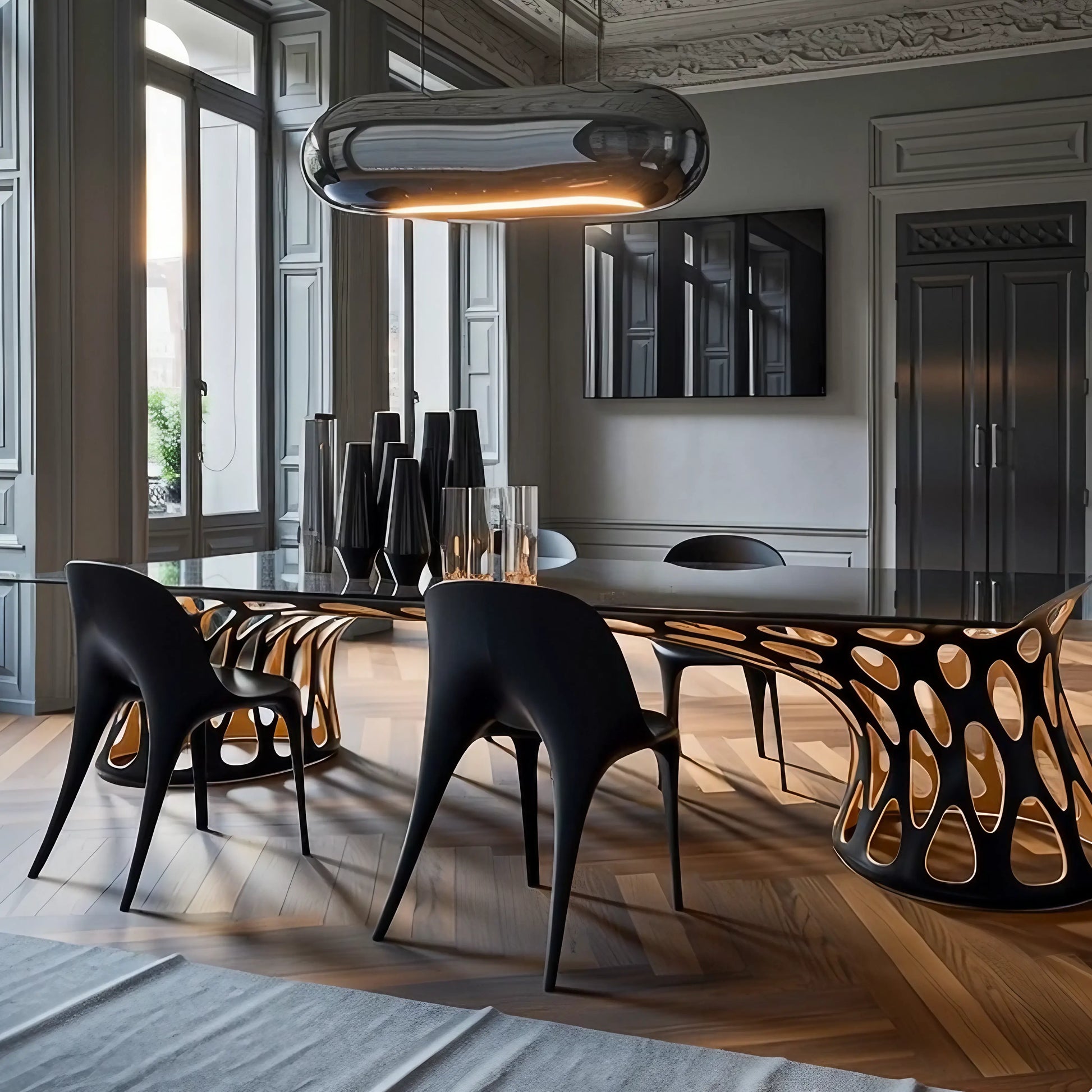 Luxury Modern Vantor Dining Table European Style for Villa
