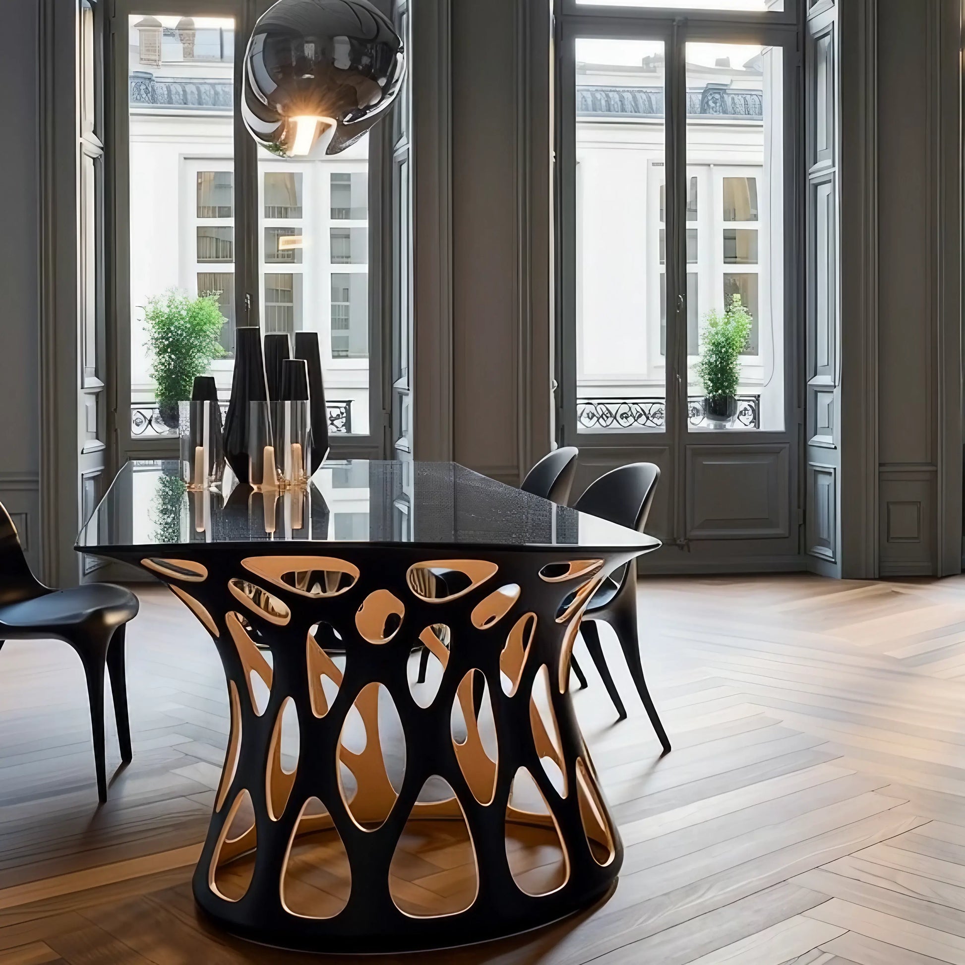 Luxury Modern Vantor Dining Table European Style for Villa