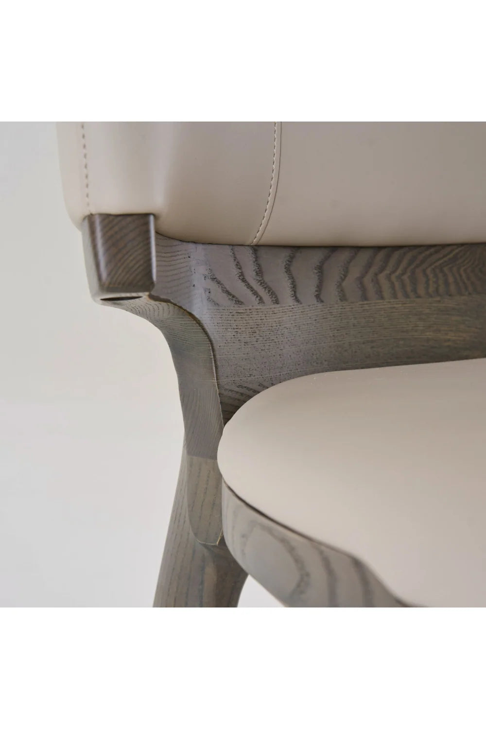 Luxury Modern Vegan Leather Counter Stool European Style for Villa