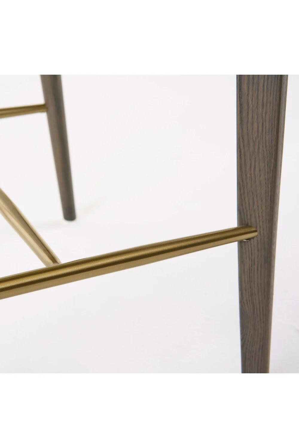 Luxury Modern Vegan Leather Counter Stool European Style for Villa