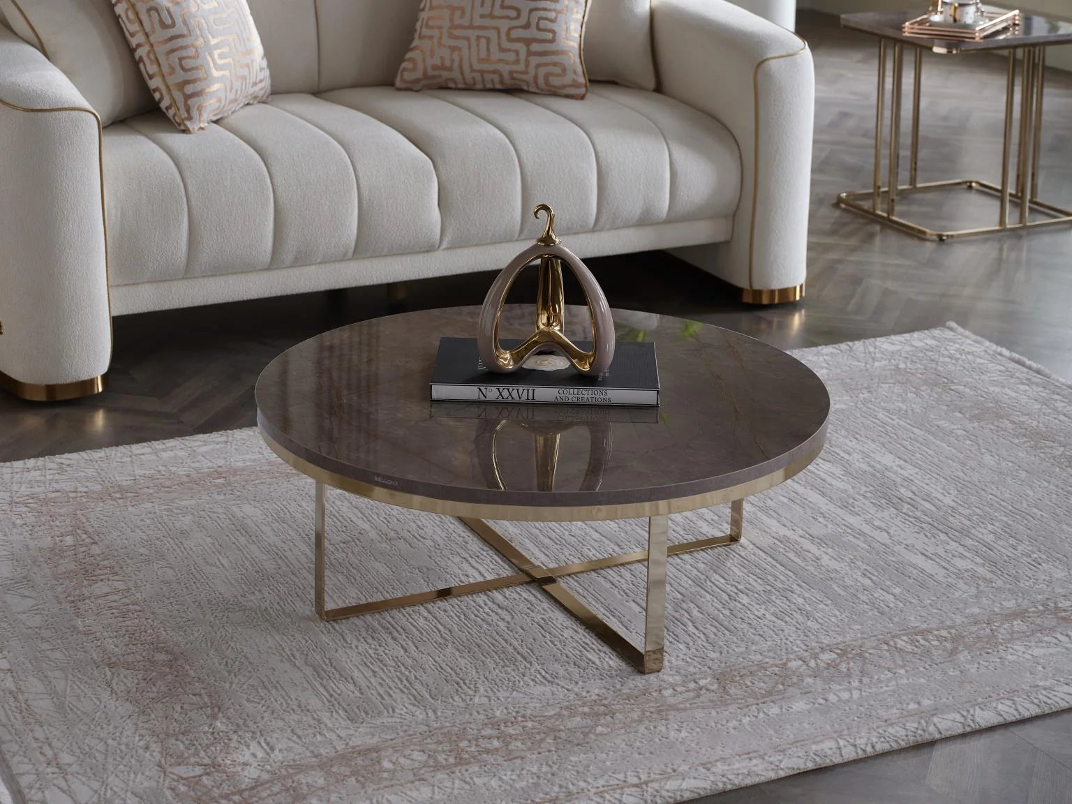 Luxury Modern Veronica Coffee Table European Style for Villa