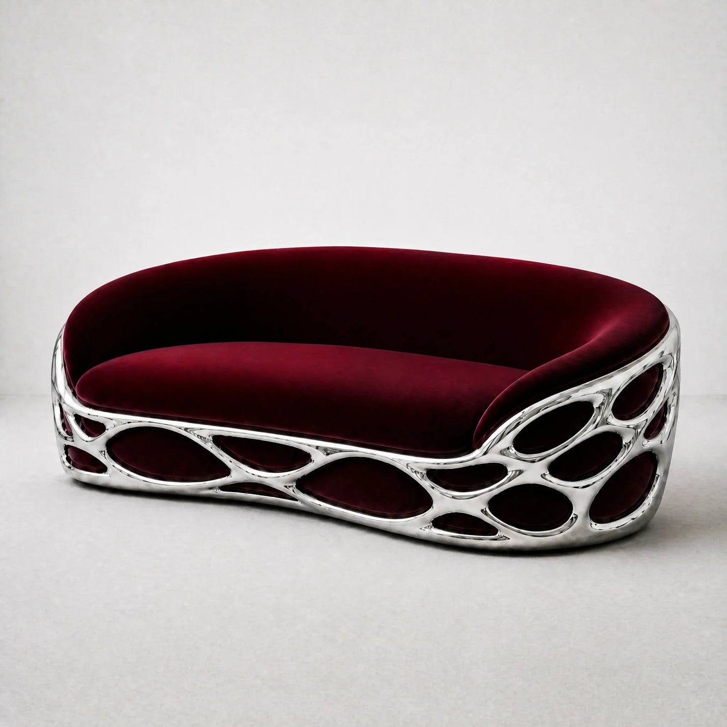 Luxury Modern Vesper Love Seat European Style for Villa