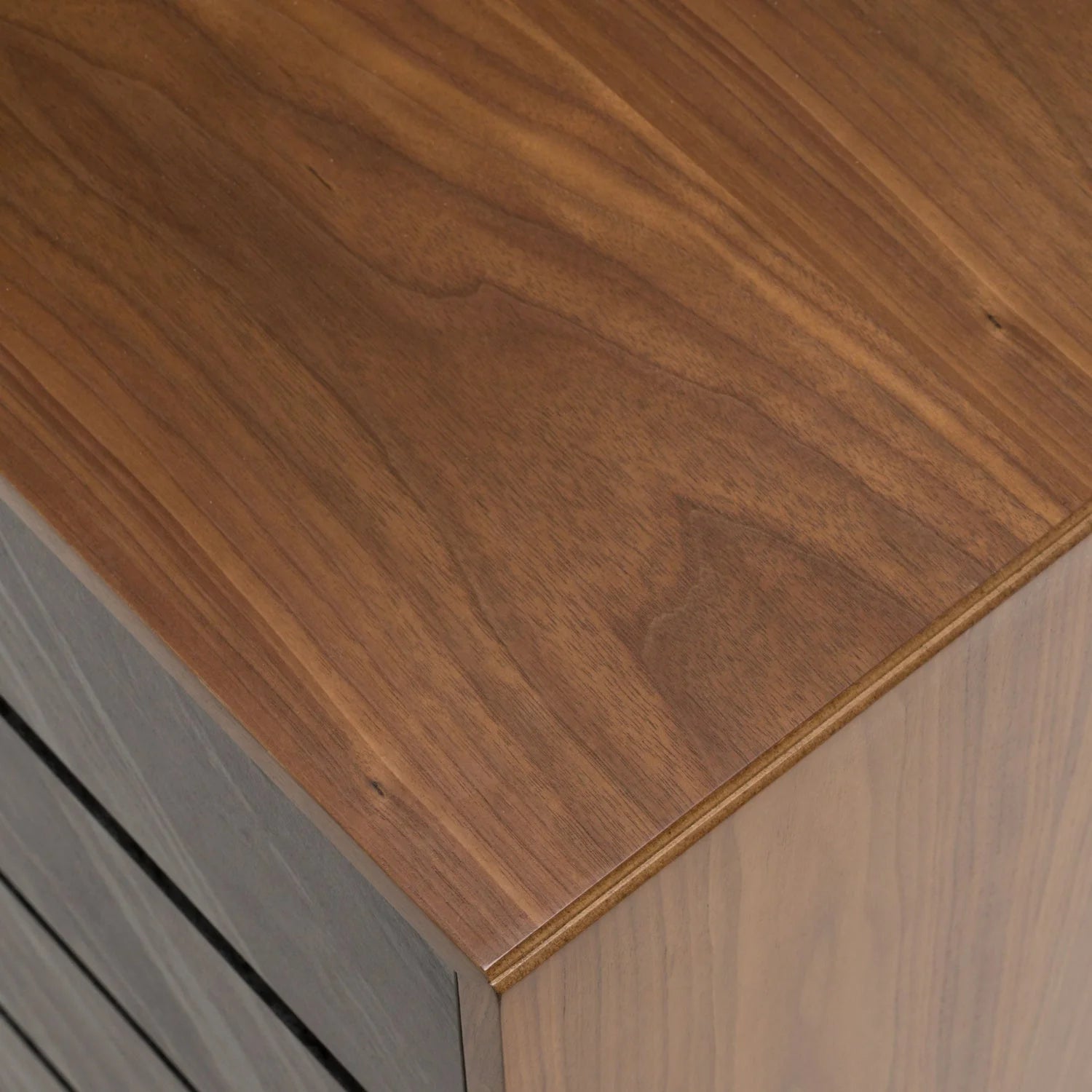 Luxury Modern Volcanic Slate 5-Drawer Chest European Style for Villa