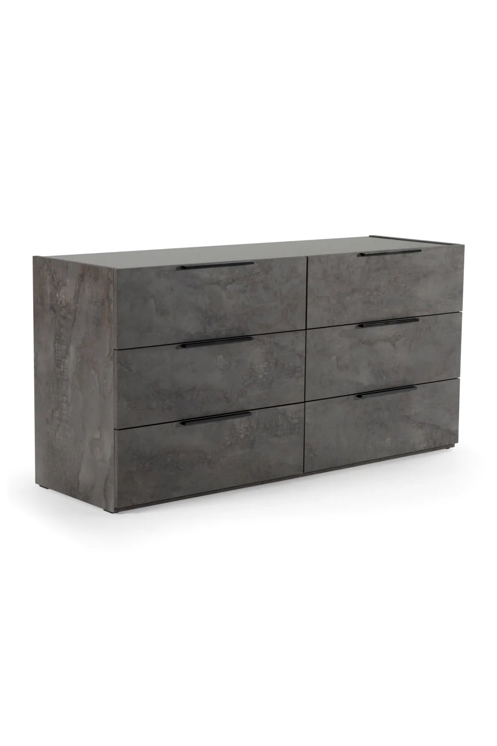 Luxury Modern Volcano Oxide 6-Drawer Dresser European Style for Villa