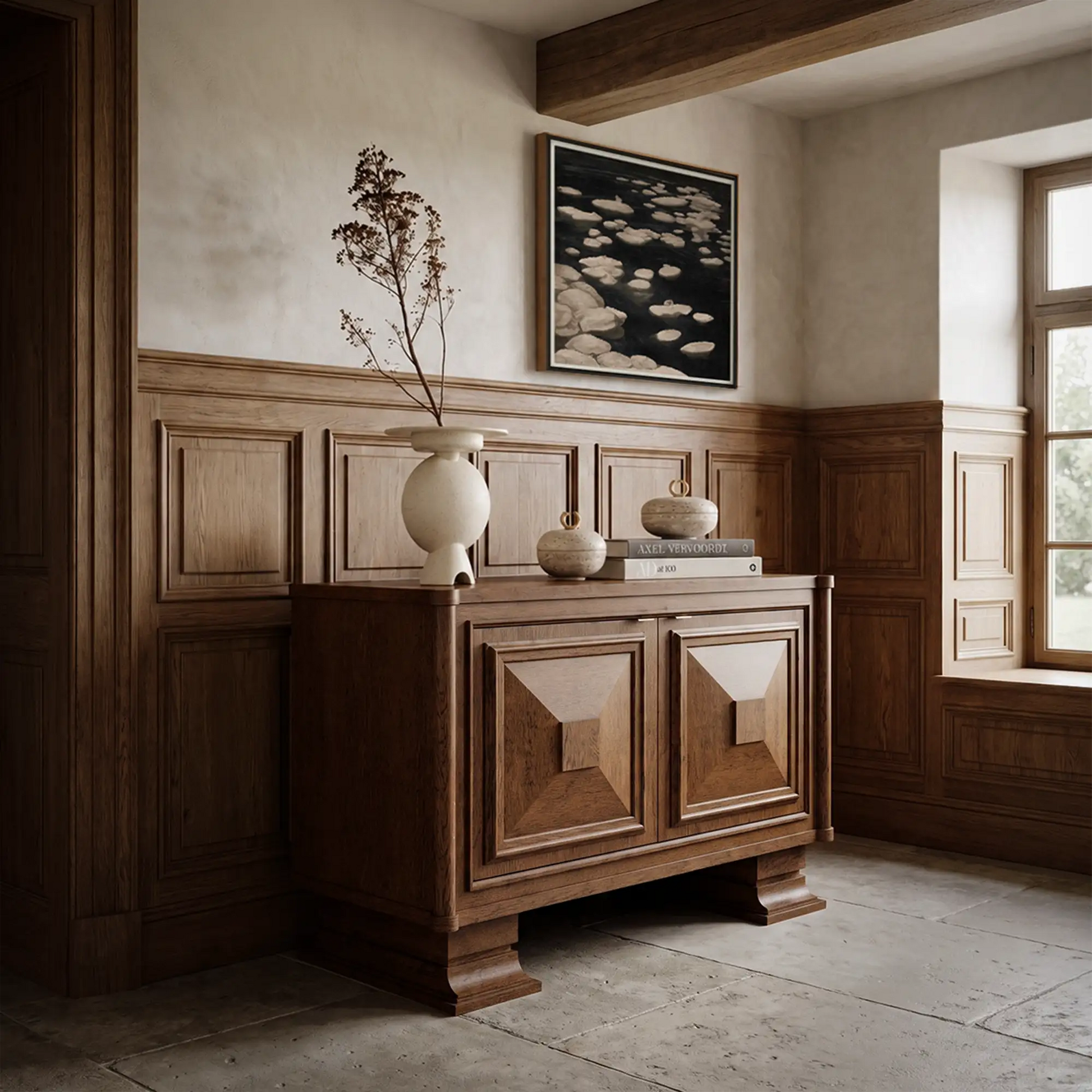 Luxury Modern Voltaire Cabinet European Style for Villa