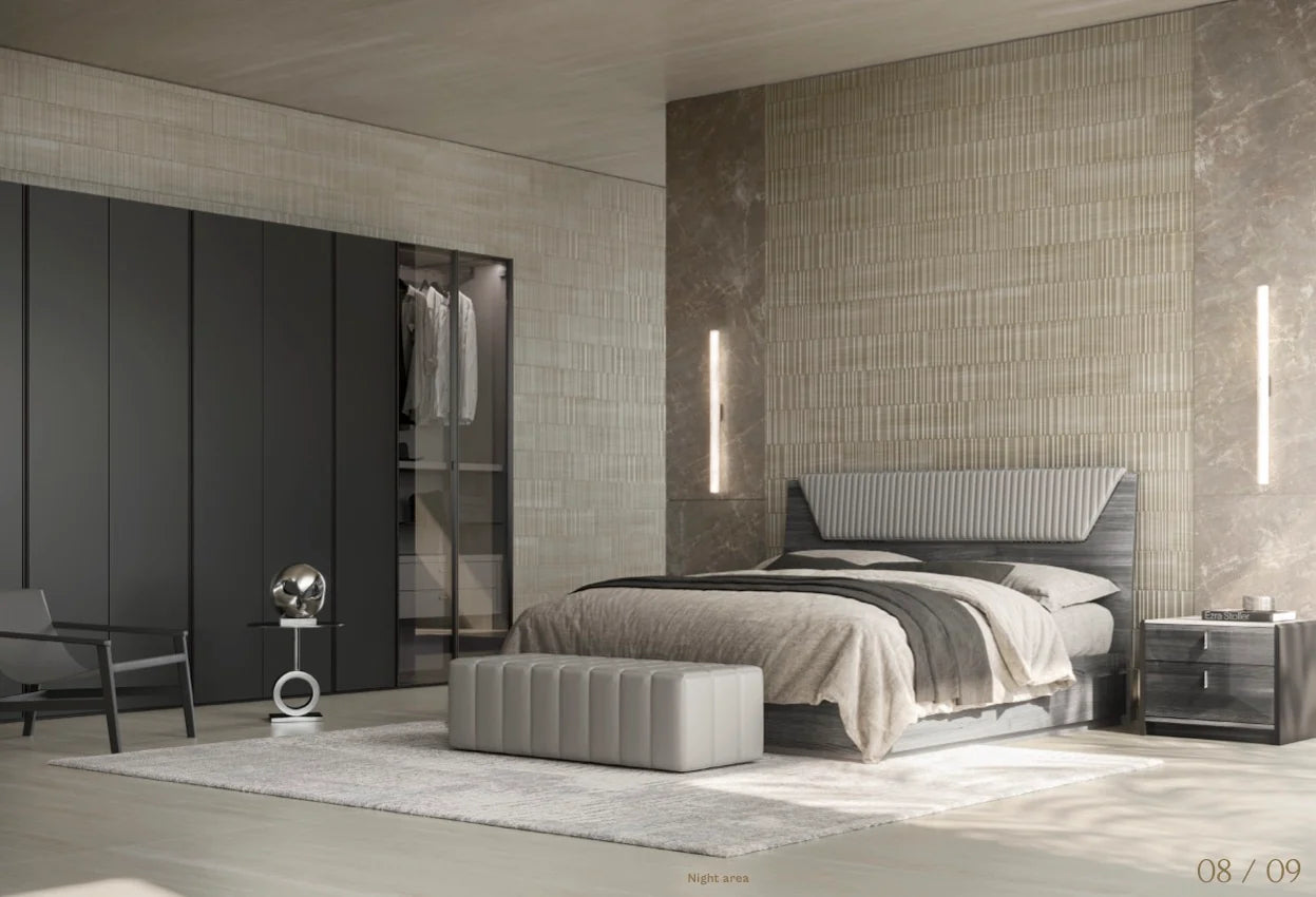 Luxury Modern Vulcano Bedroom Set European Style for Villa